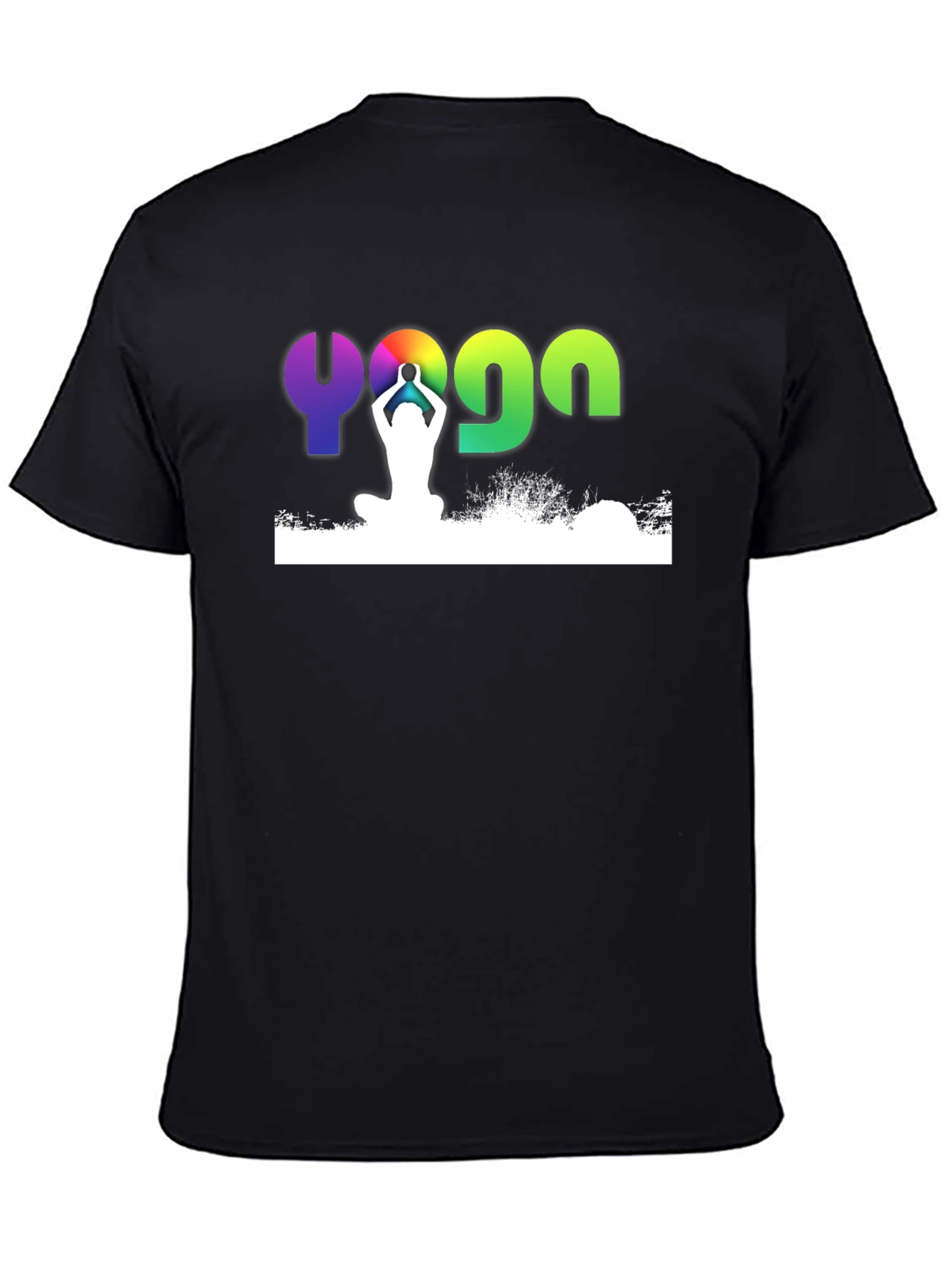 Yoga Pose Graphic T-Shirt - Meditate in Style