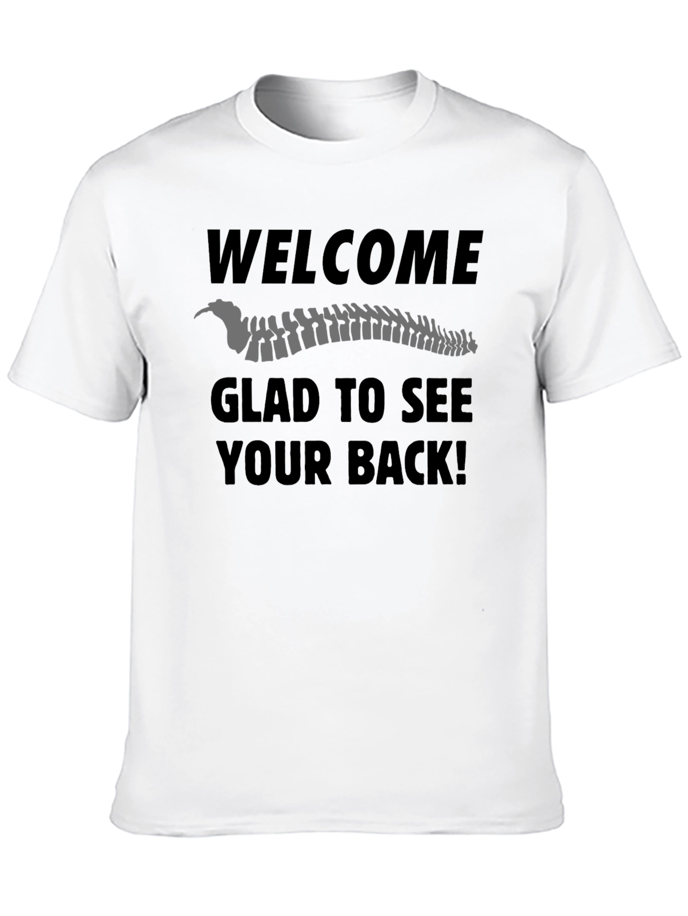 Welcome Spine T-Shirt - Funny Chiropractic Tee