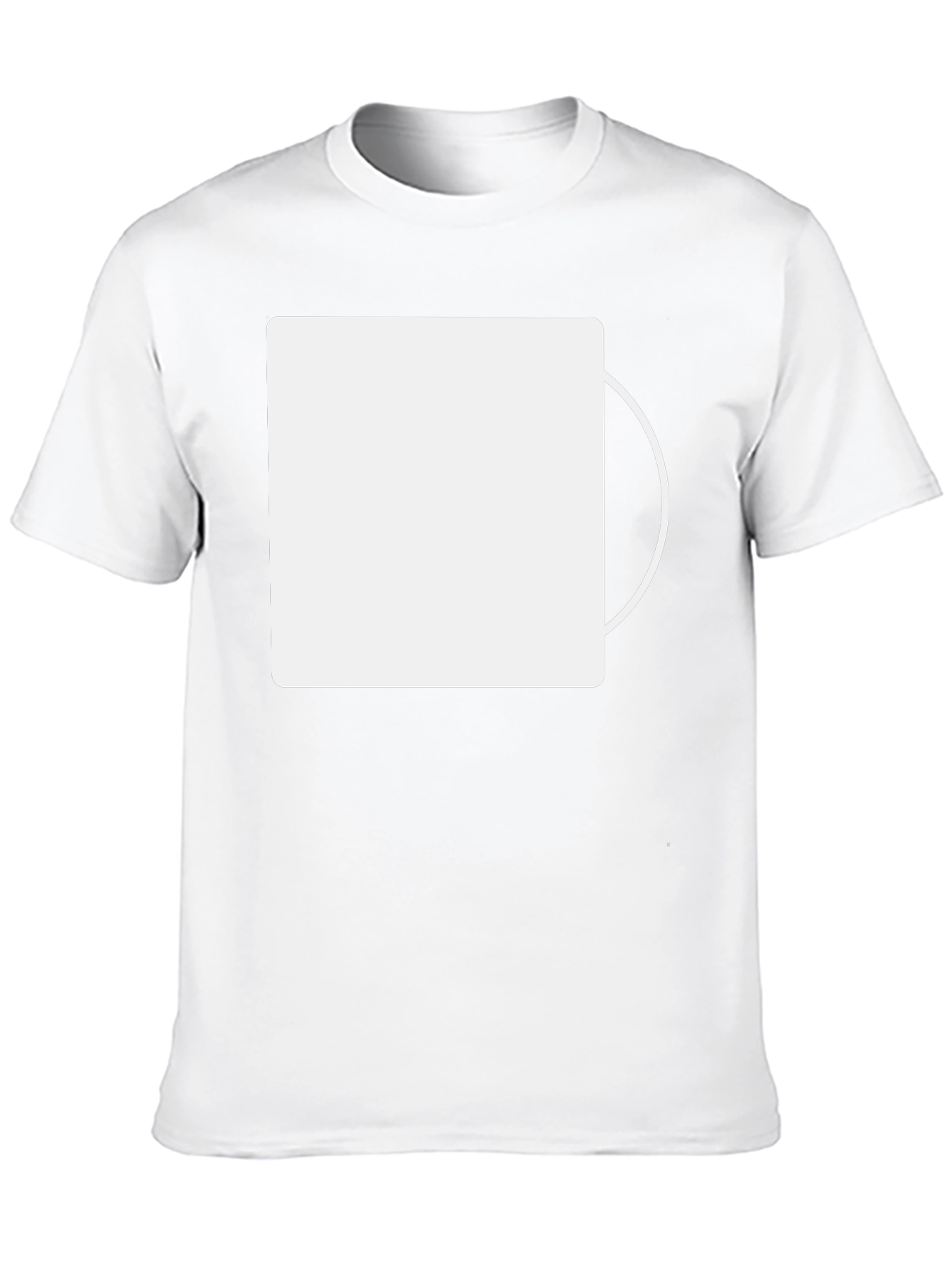 Mens Black Casual Short Sleeve T-Shirt