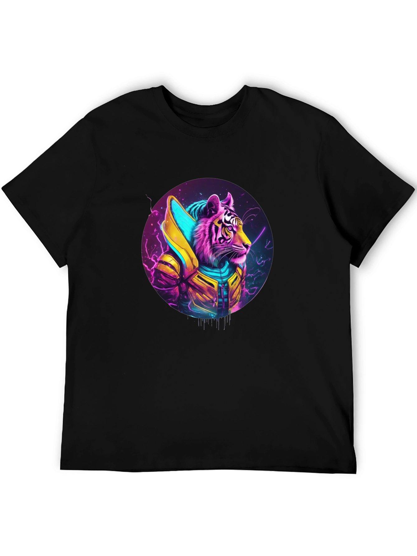 Cyberpunk Tiger T-Shirt