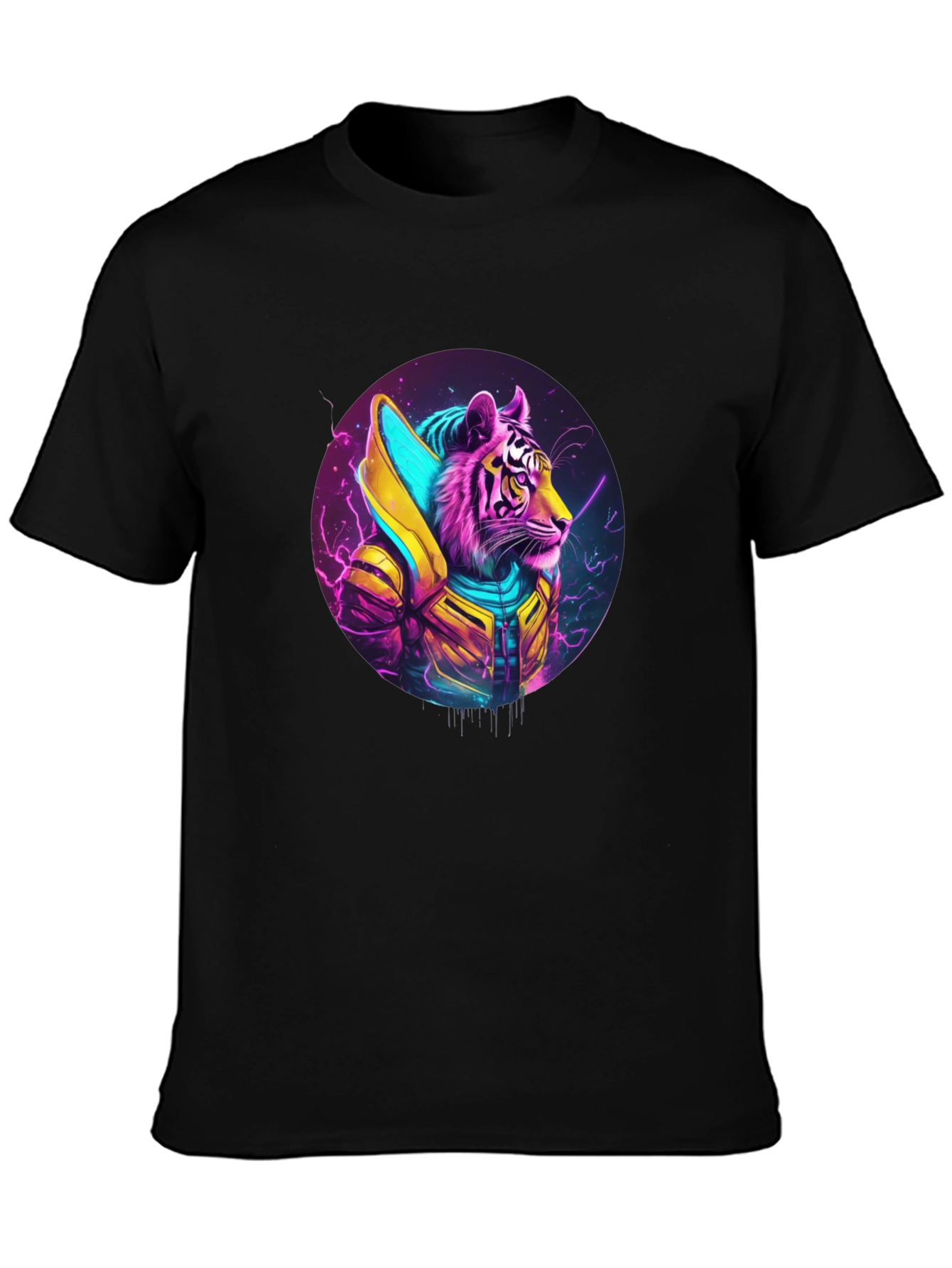 Cyberpunk Tiger T-Shirt