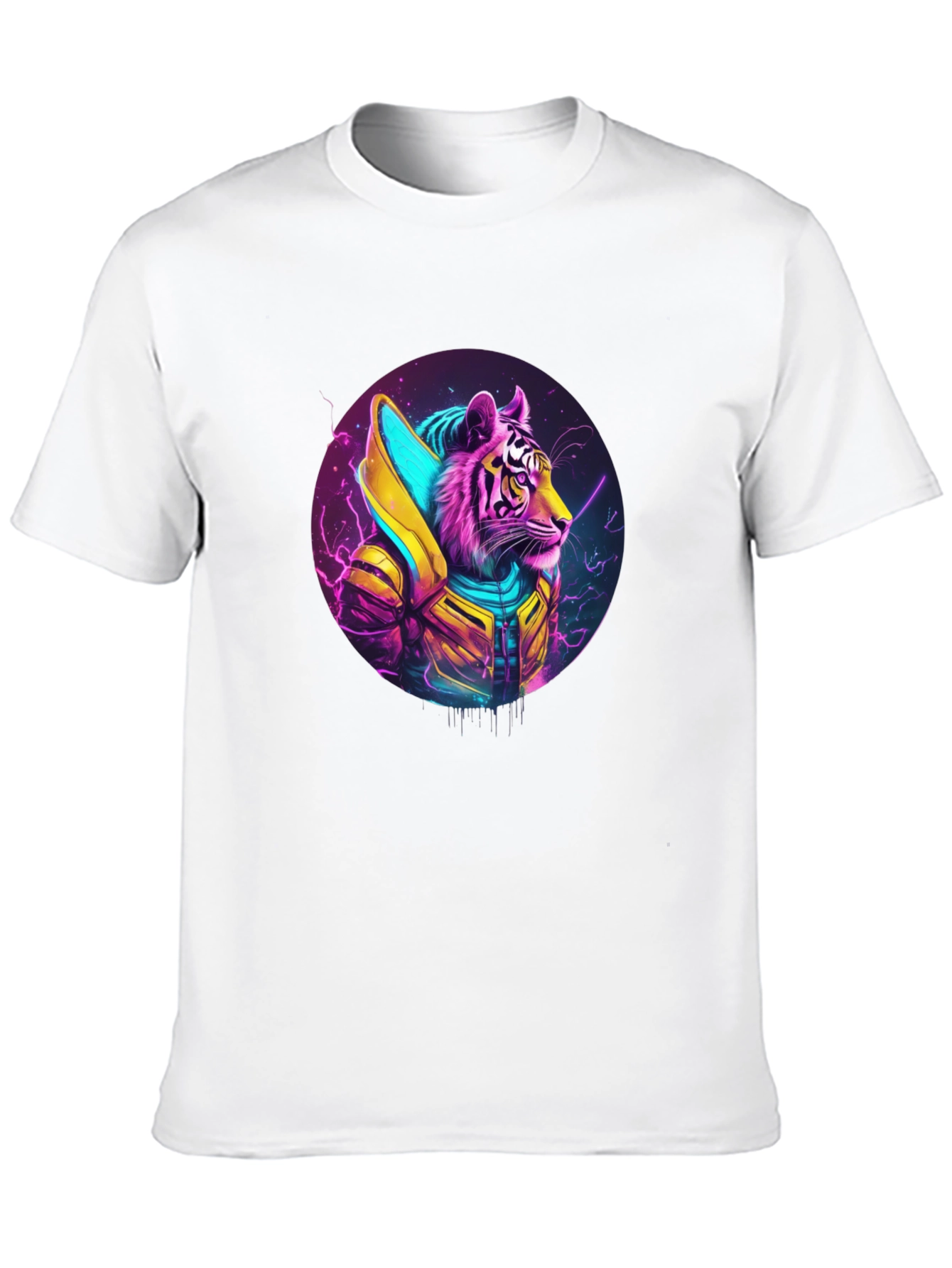 Cyberpunk Tiger T-Shirt