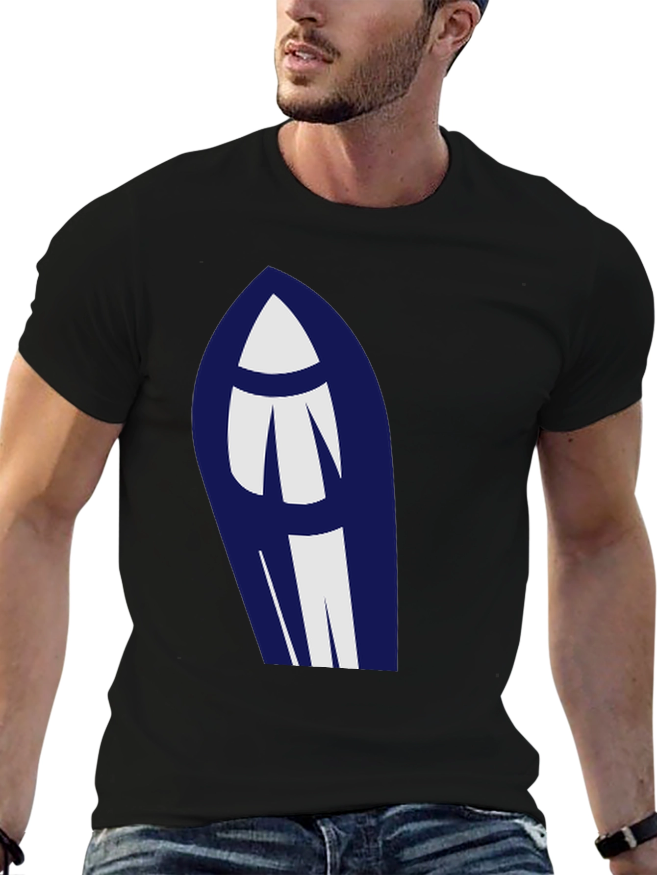 Modern Graphic Tee - Abstract Design