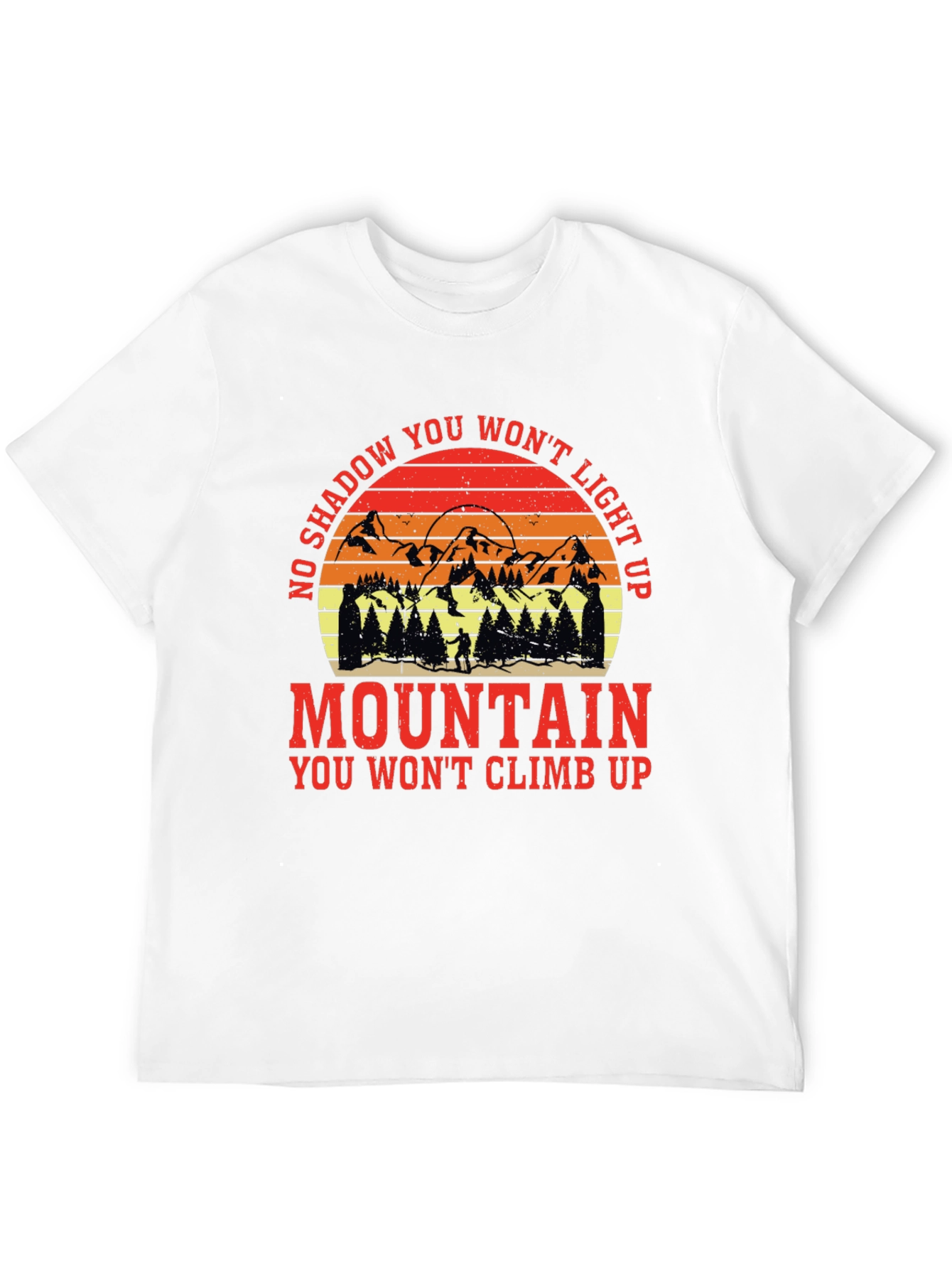 Mountain Adventure Black T-Shirt