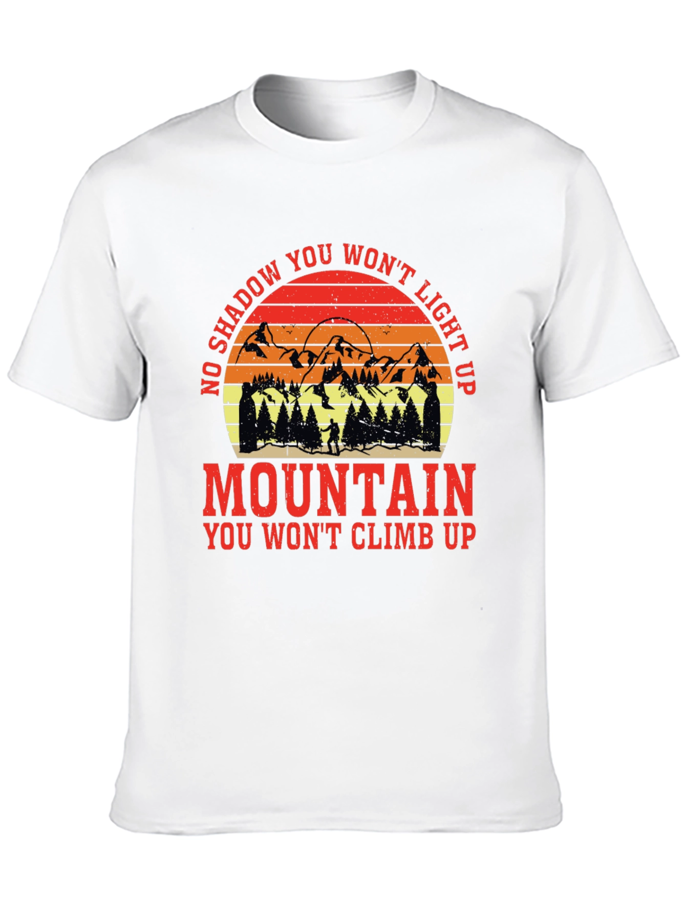 Mountain Adventure Black T-Shirt