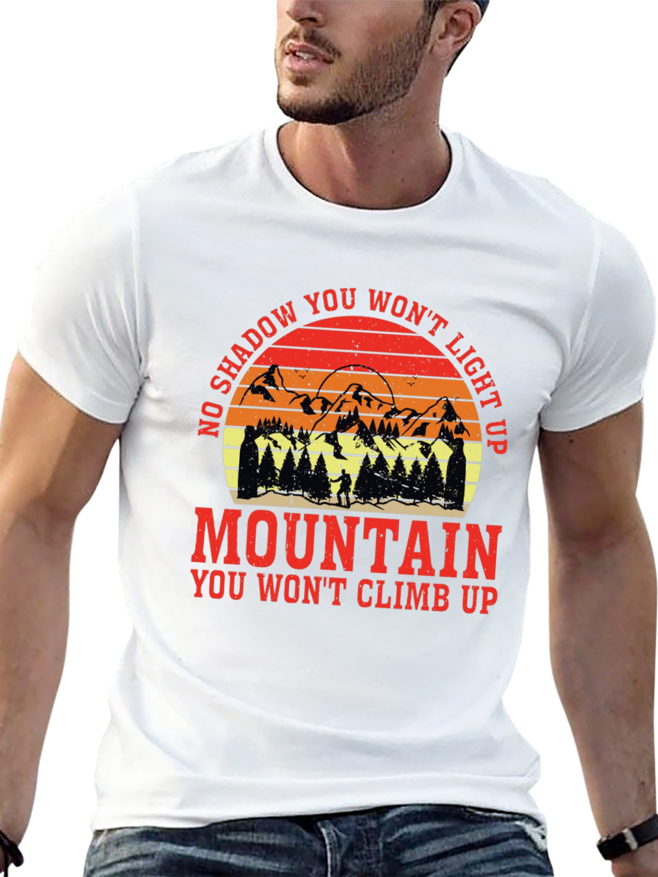 Mountain Adventure Black T-Shirt