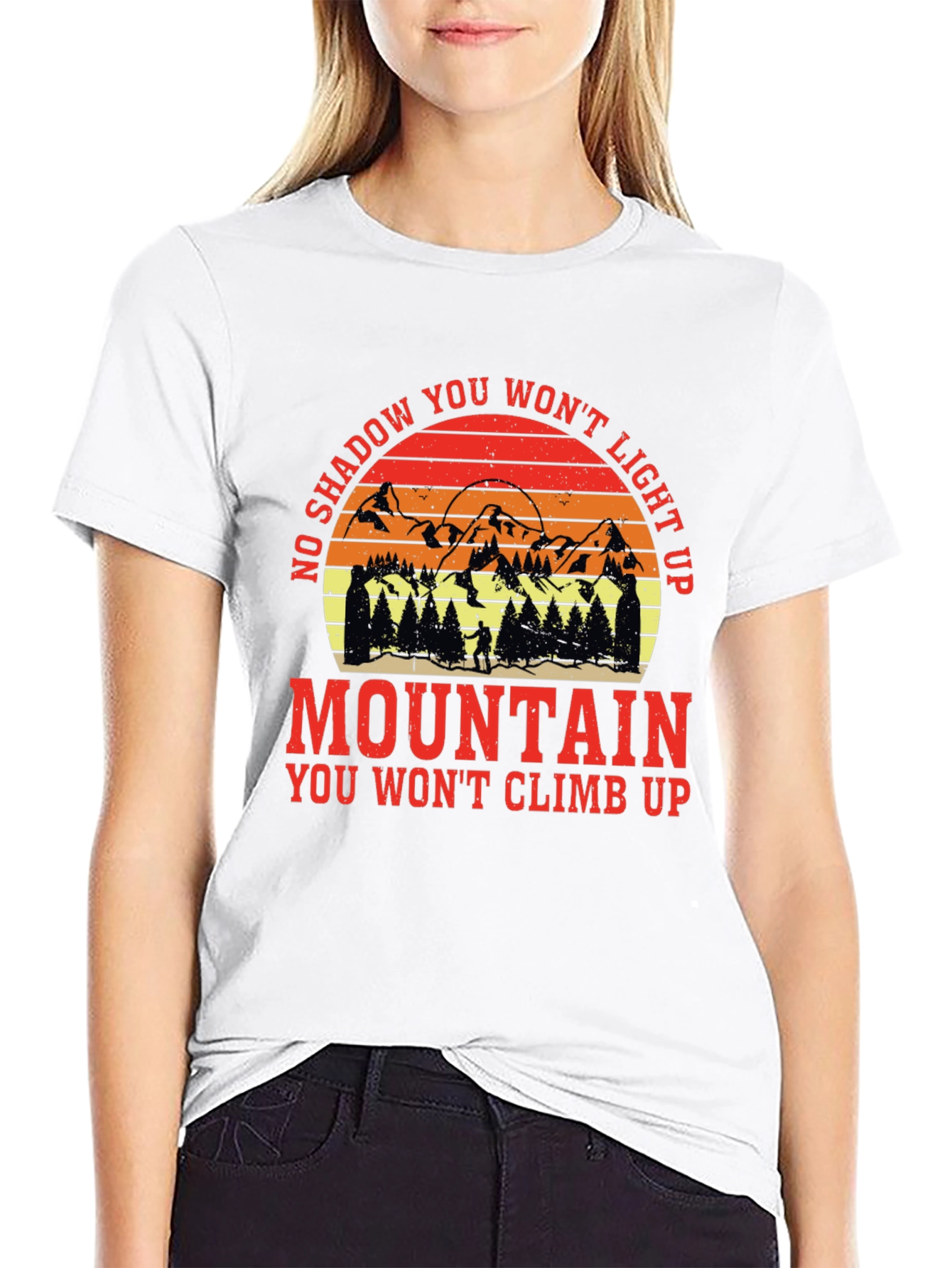 Mountain Adventure Black T-Shirt