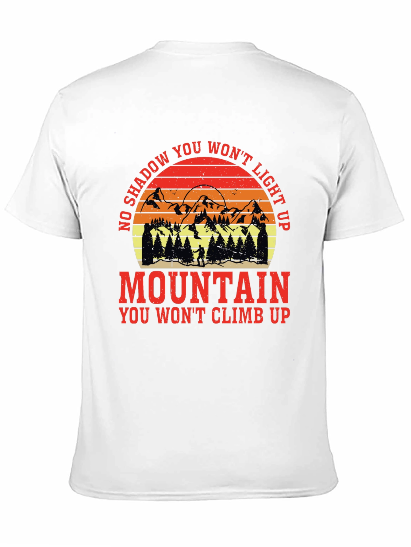 Mountain Adventure Black T-Shirt
