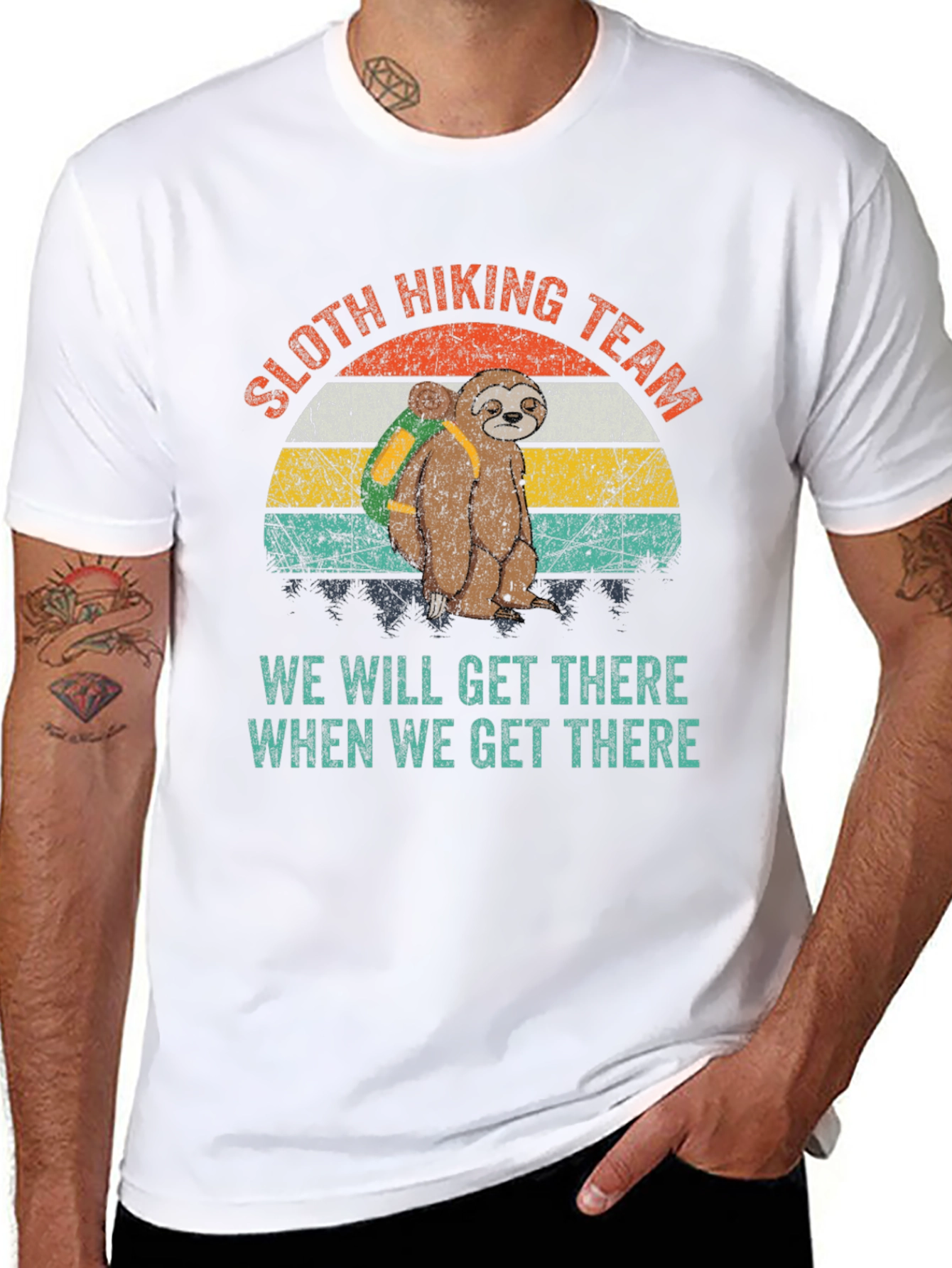 Sloth Hiking Team T-Shirt