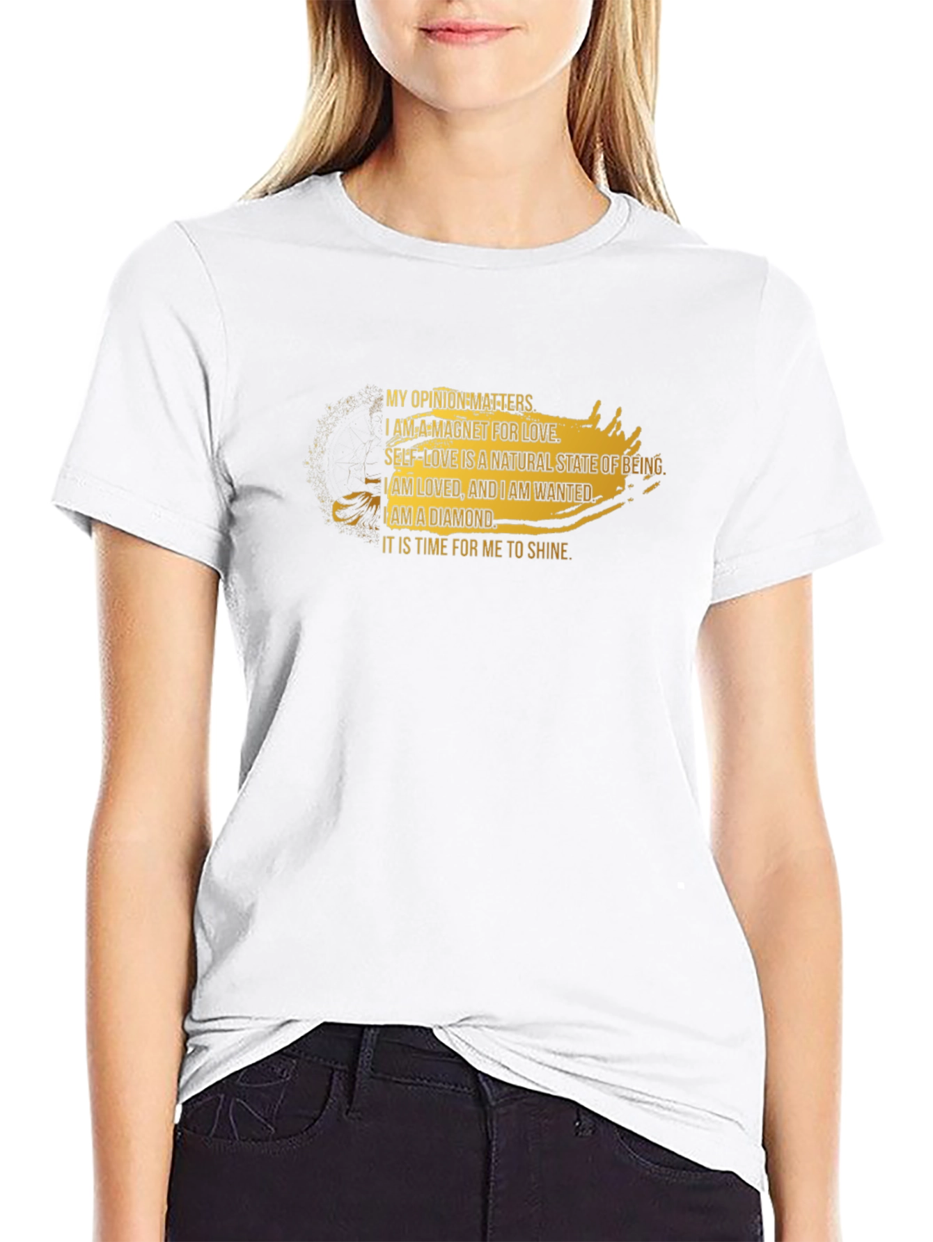 Affirmation T-Shirt: My Opinion Matters Graphic Tee
