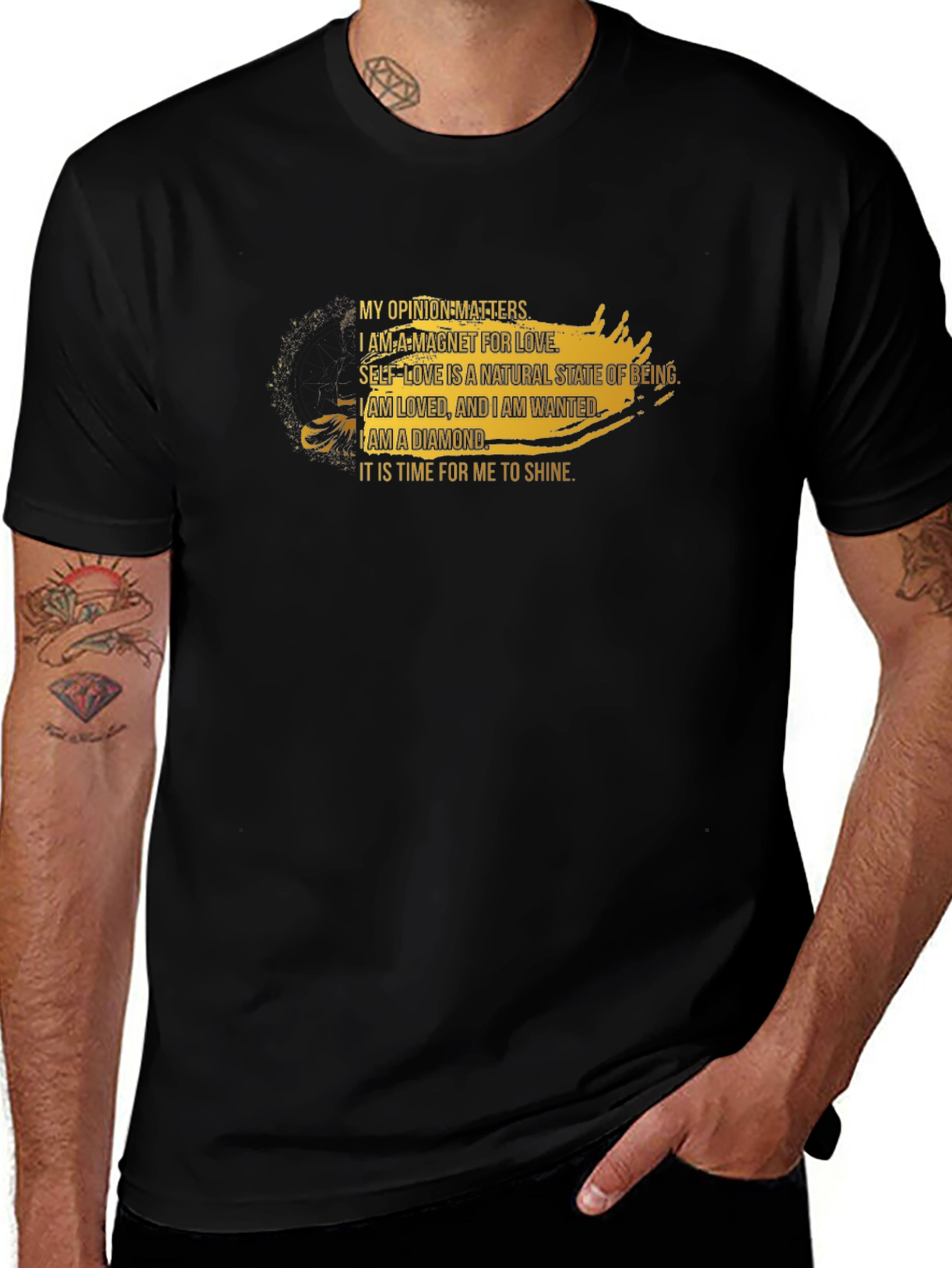 Affirmation T-Shirt: My Opinion Matters Graphic Tee
