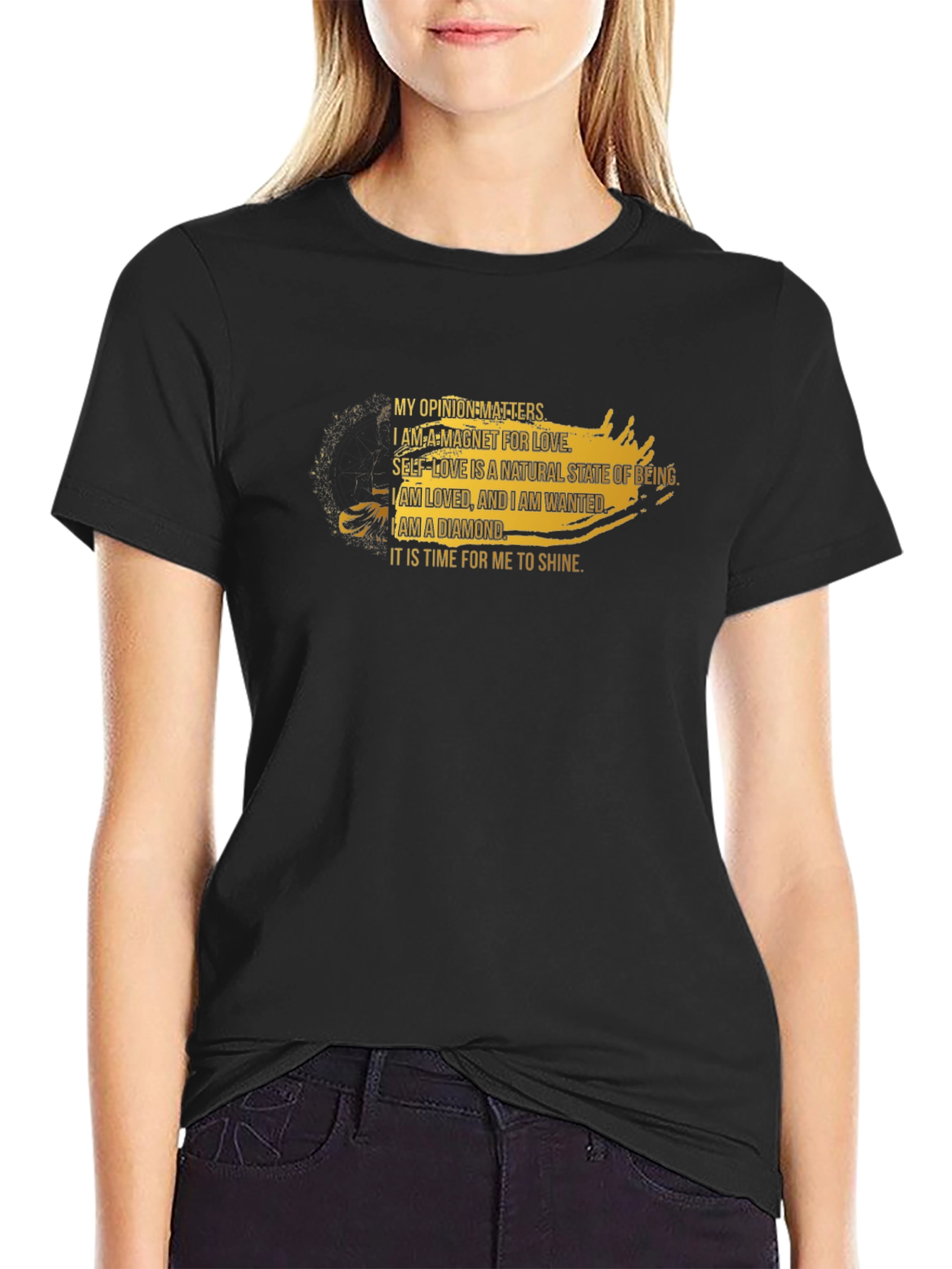 Affirmation T-Shirt: My Opinion Matters Graphic Tee