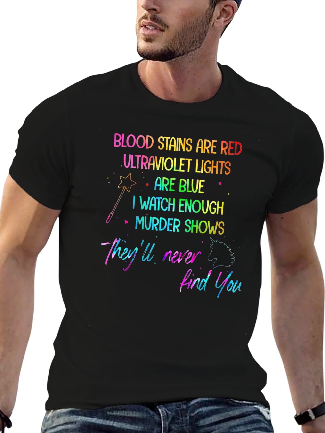 Blood Stains Are Red Murder Show T-Shirt