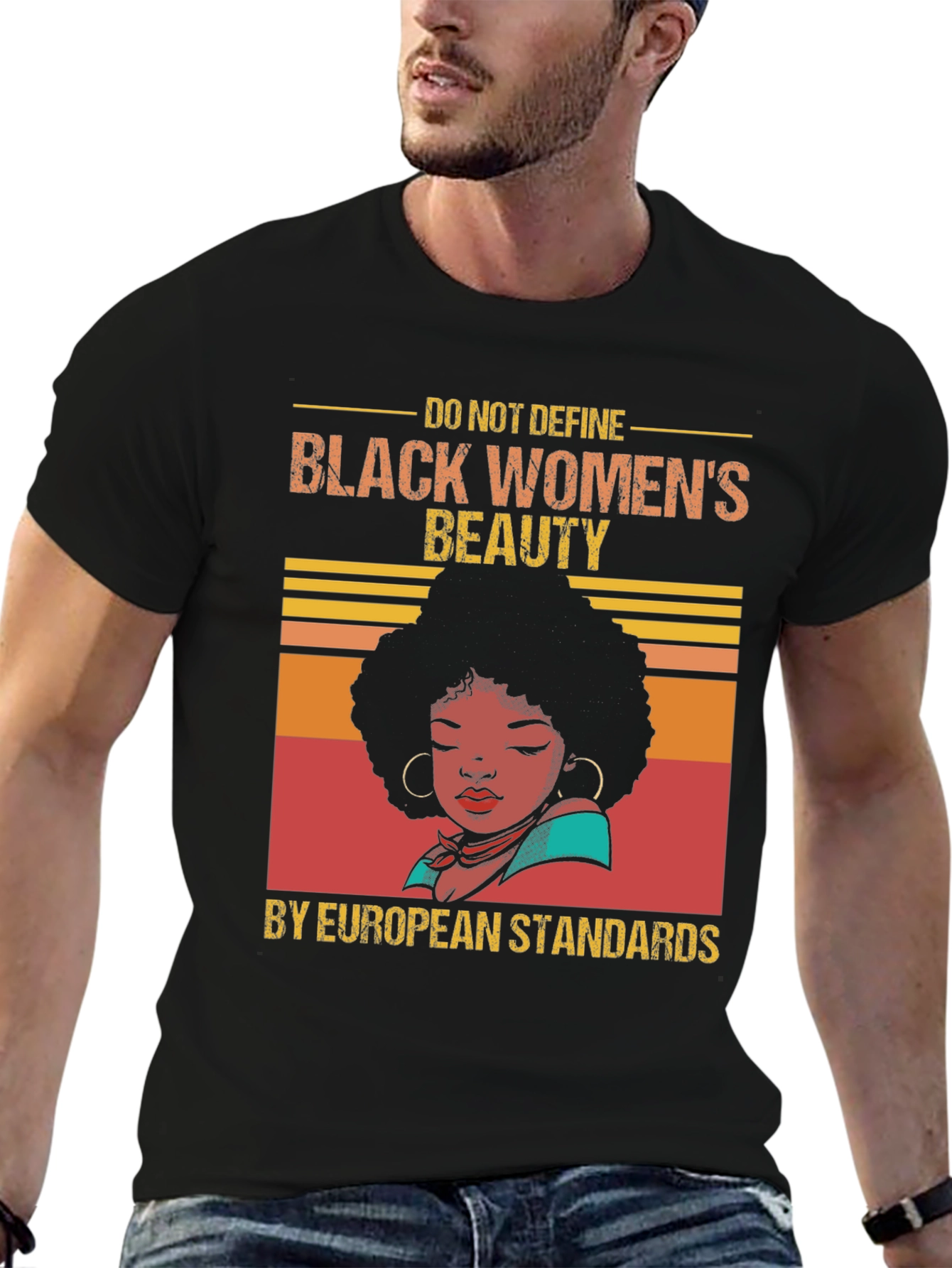 Black Womens Beauty T-Shirt