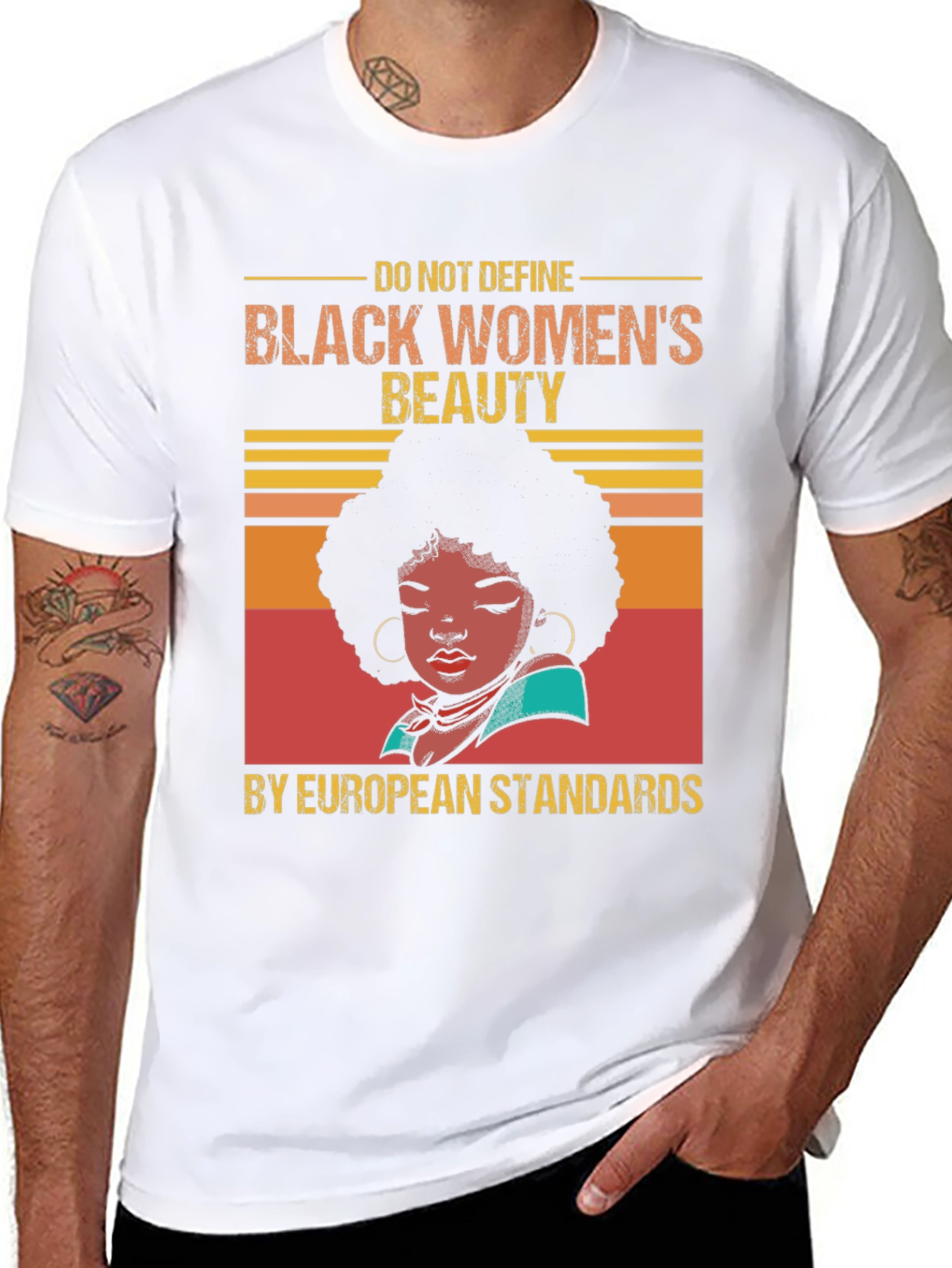 Black Womens Beauty T-Shirt