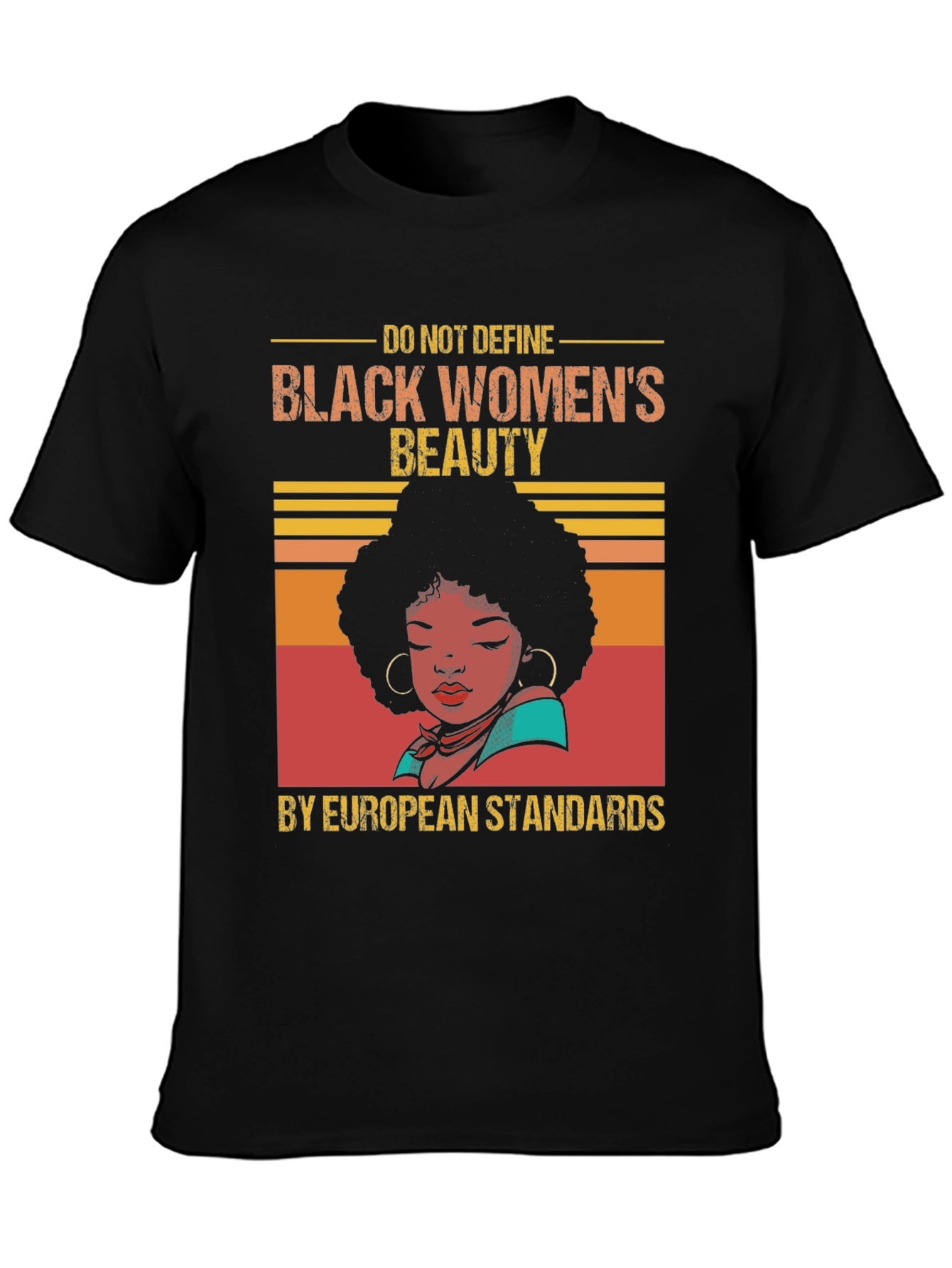 Black Womens Beauty T-Shirt