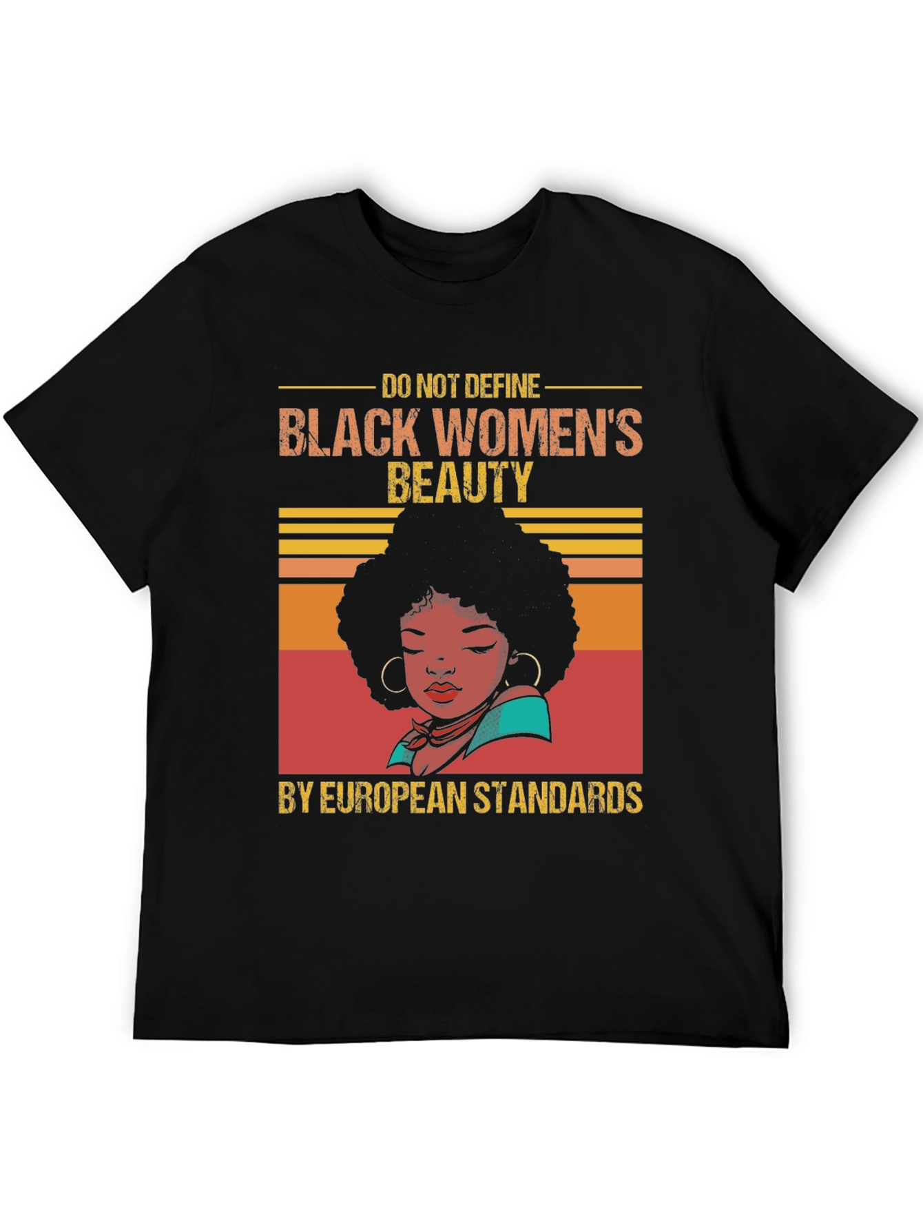 Black Womens Beauty T-Shirt