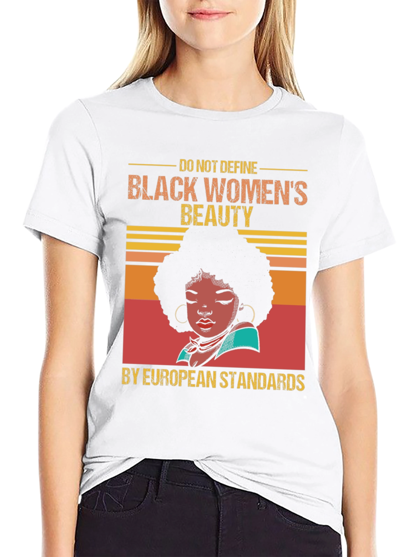Black Womens Beauty T-Shirt