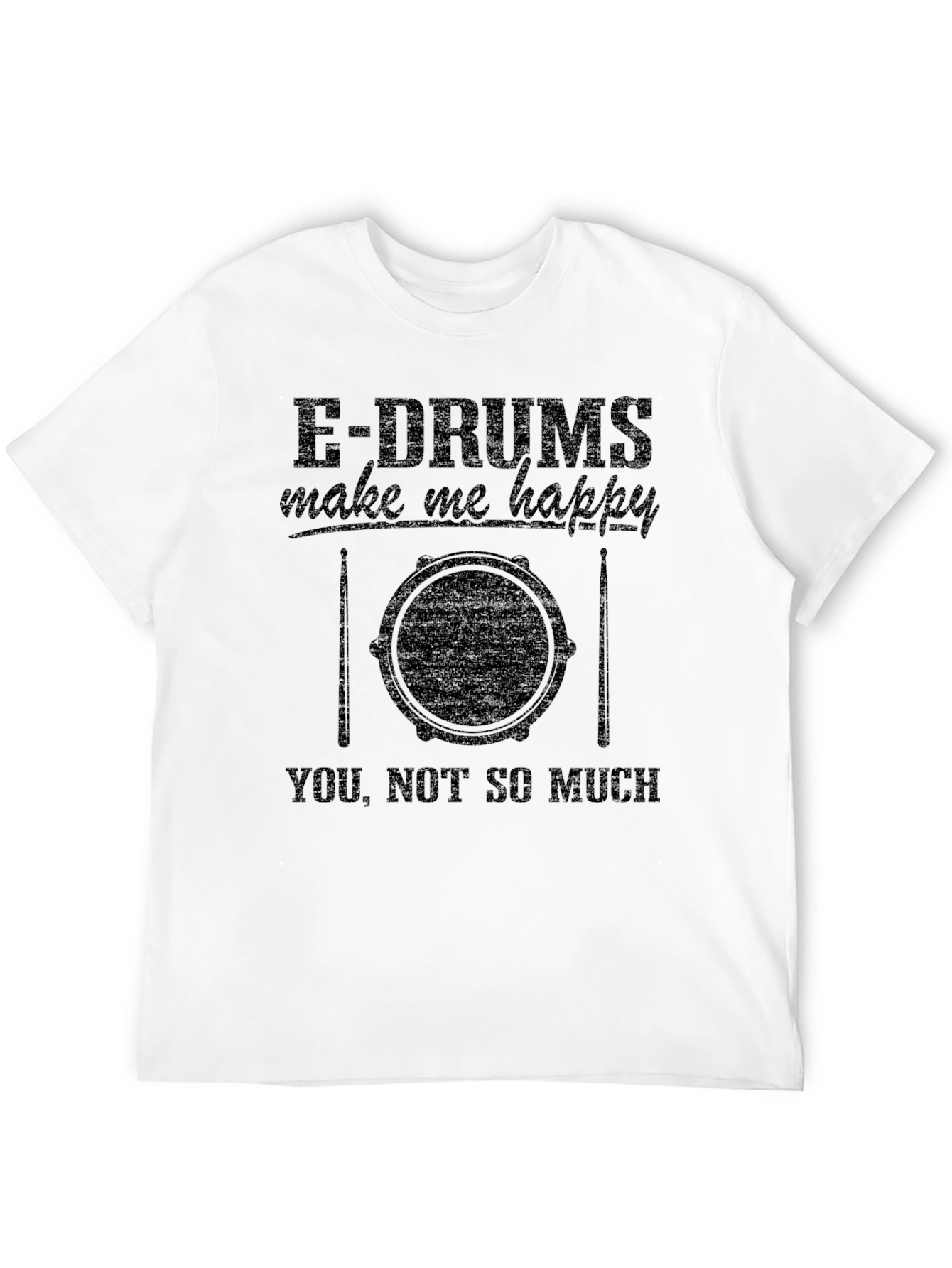 E-Drums Graphic Print T-Shirt