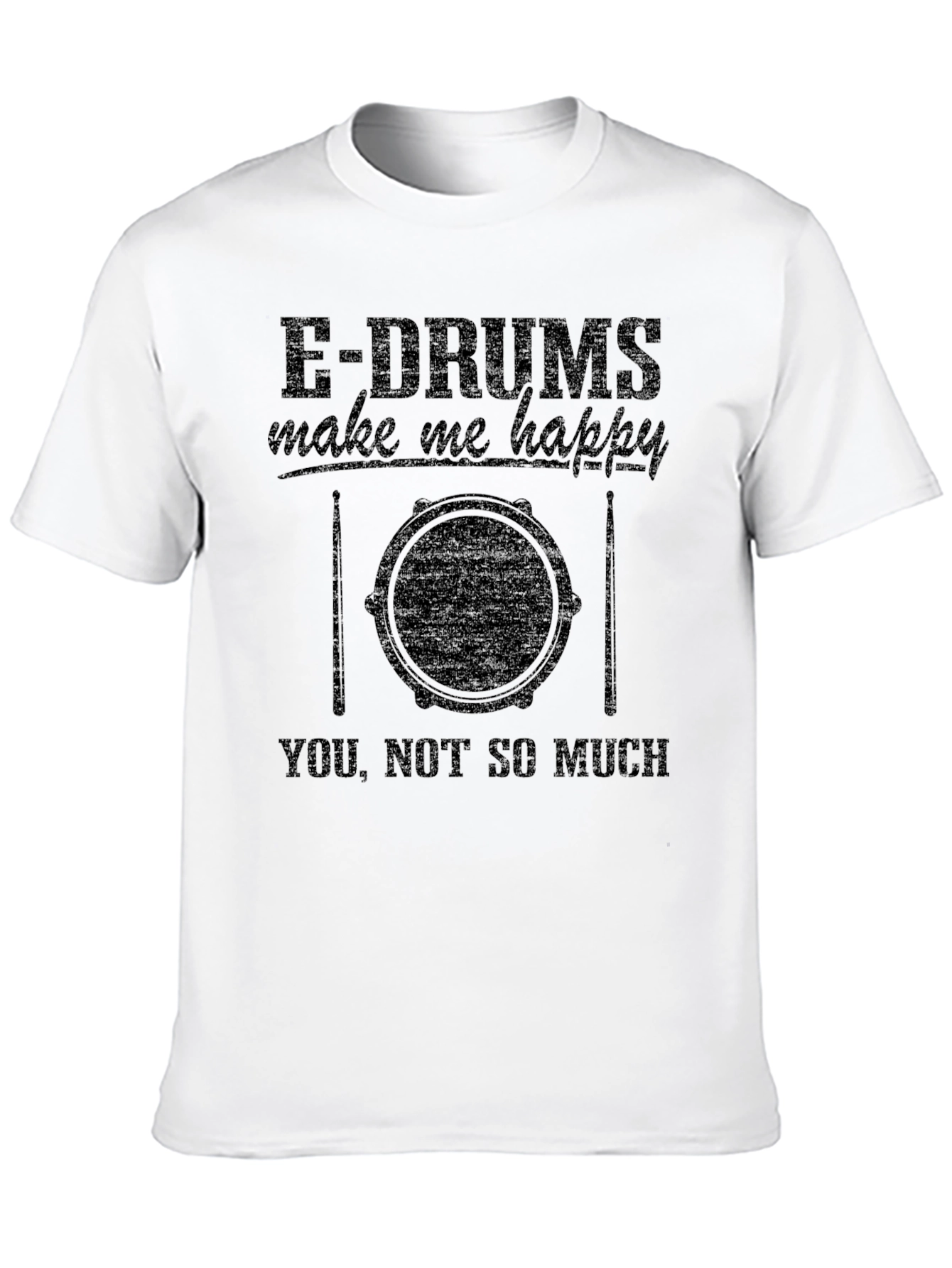 E-Drums Graphic Print T-Shirt