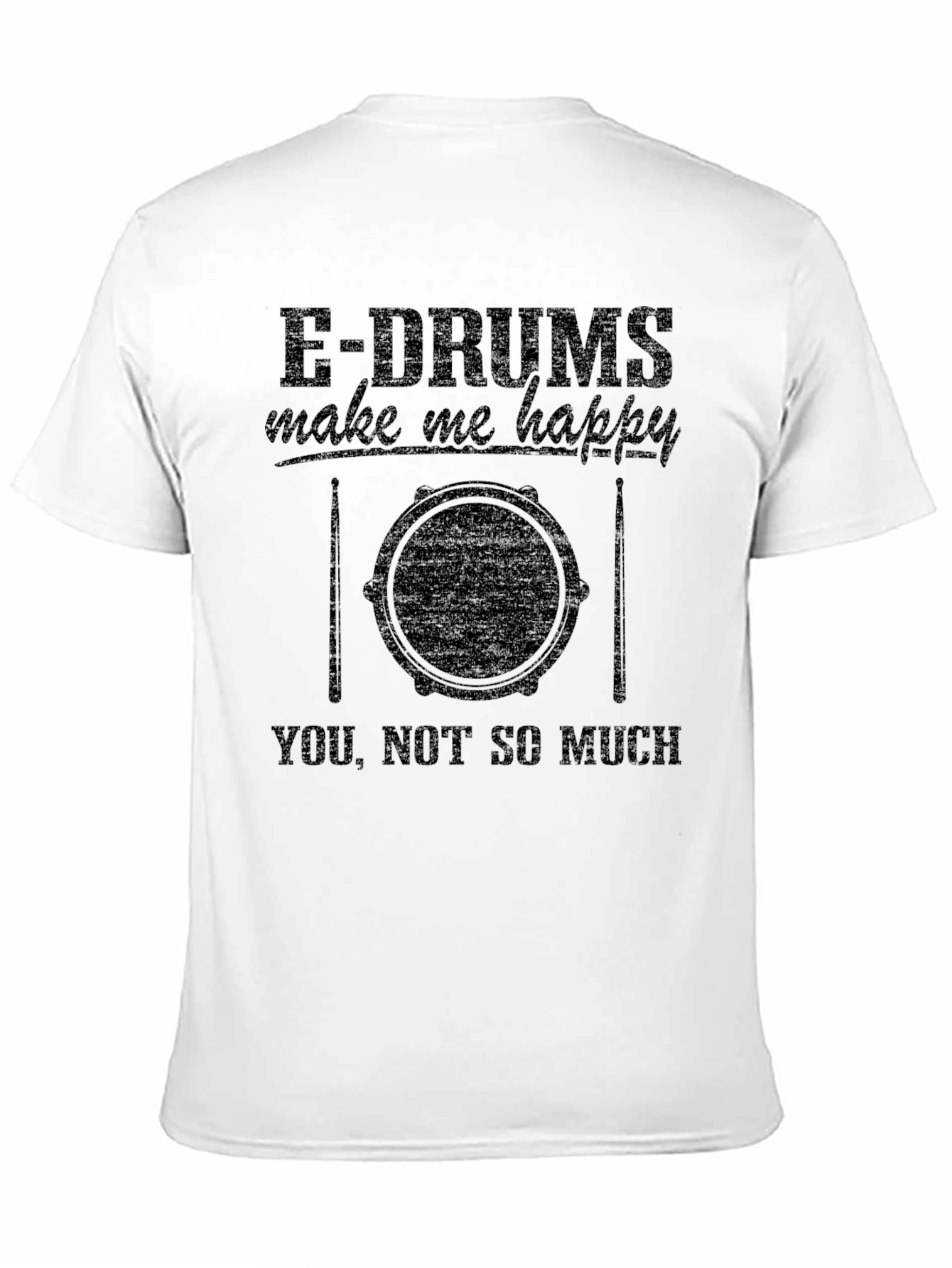 E-Drums Graphic Print T-Shirt