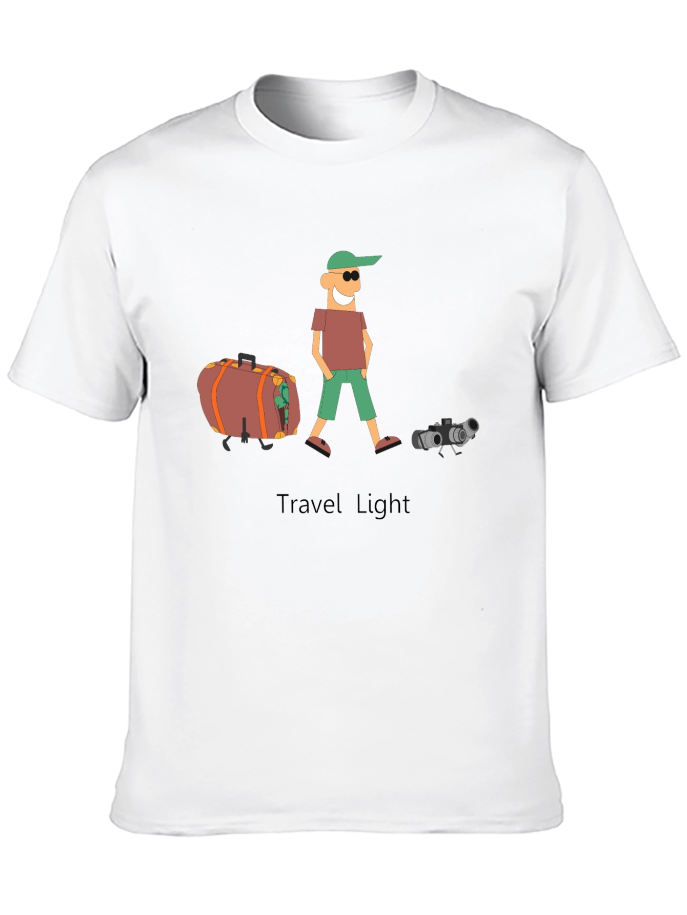 Travel Light Graphic T-Shirt