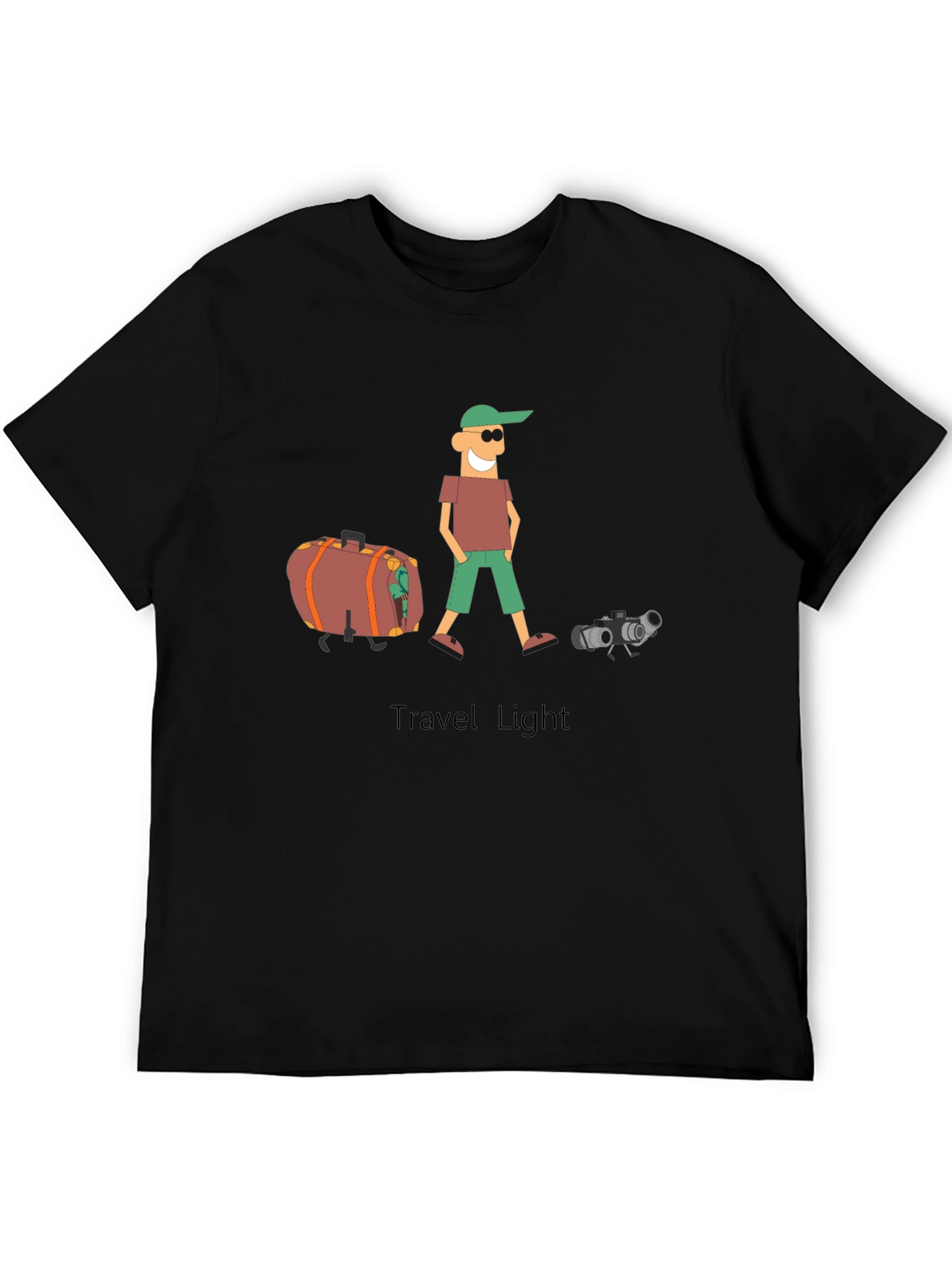 Travel Light Graphic T-Shirt