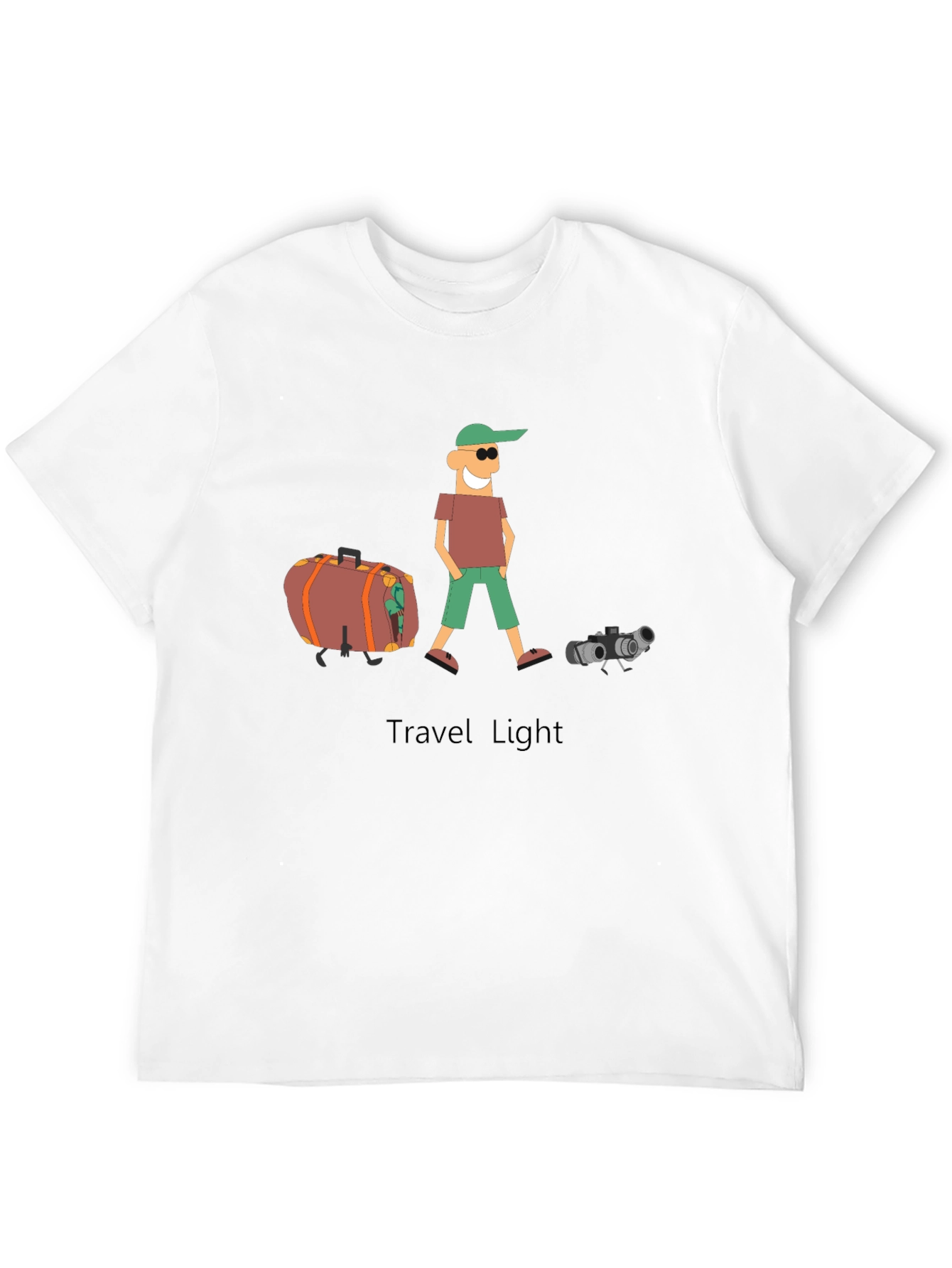 Travel Light Graphic T-Shirt