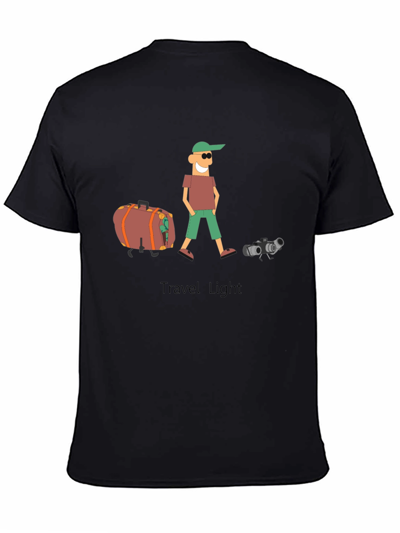 Travel Light Graphic T-Shirt