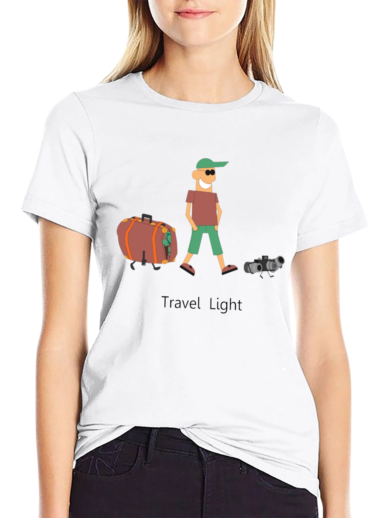 Travel Light Graphic T-Shirt