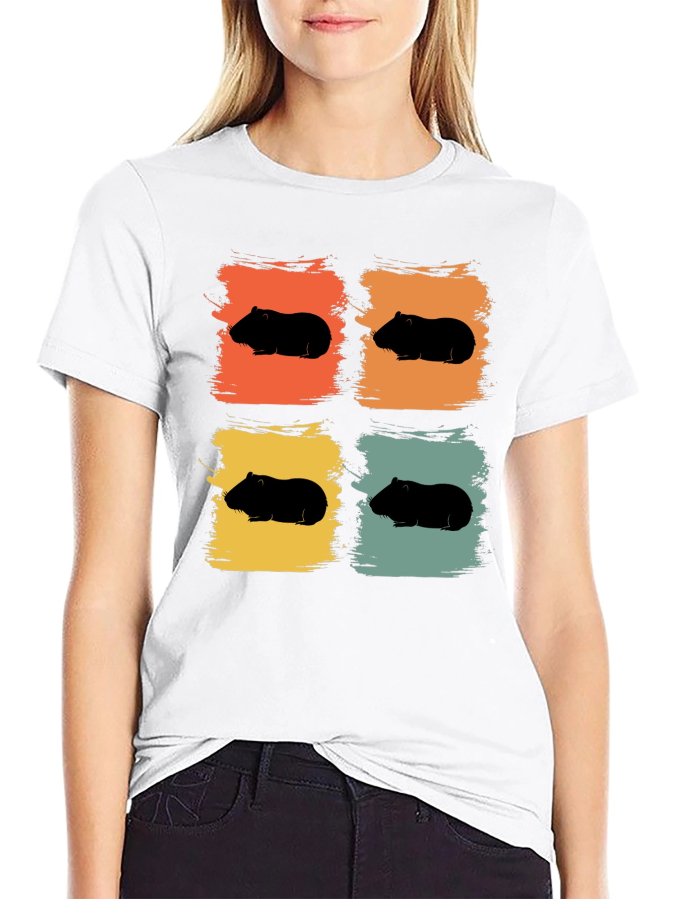 Retro Guinea Pig Graphic Tee