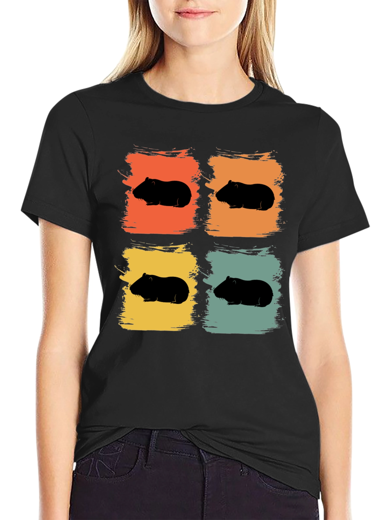 Retro Guinea Pig Graphic Tee