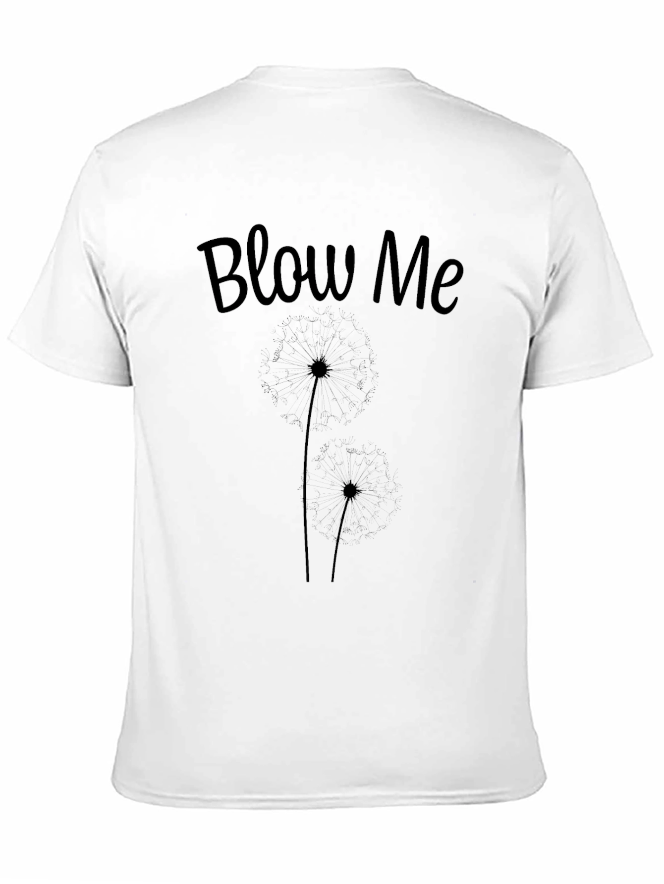 Blow Me Dandelion Graphic Tee