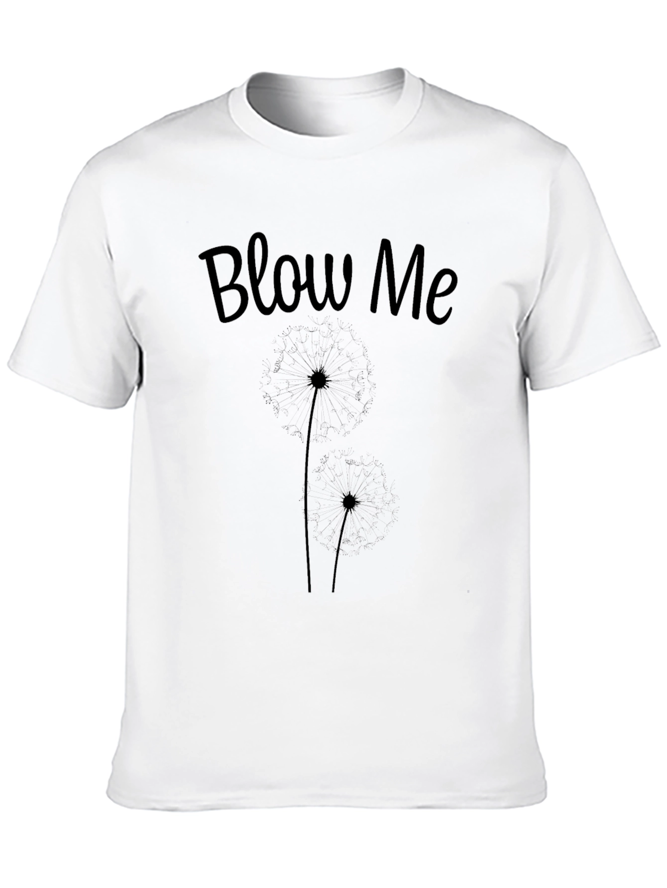 Blow Me Dandelion Graphic Tee