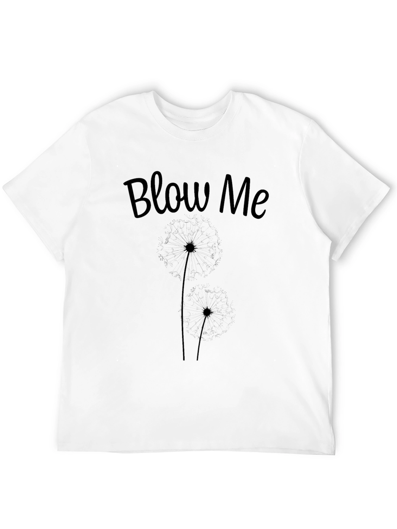Blow Me Dandelion Graphic Tee
