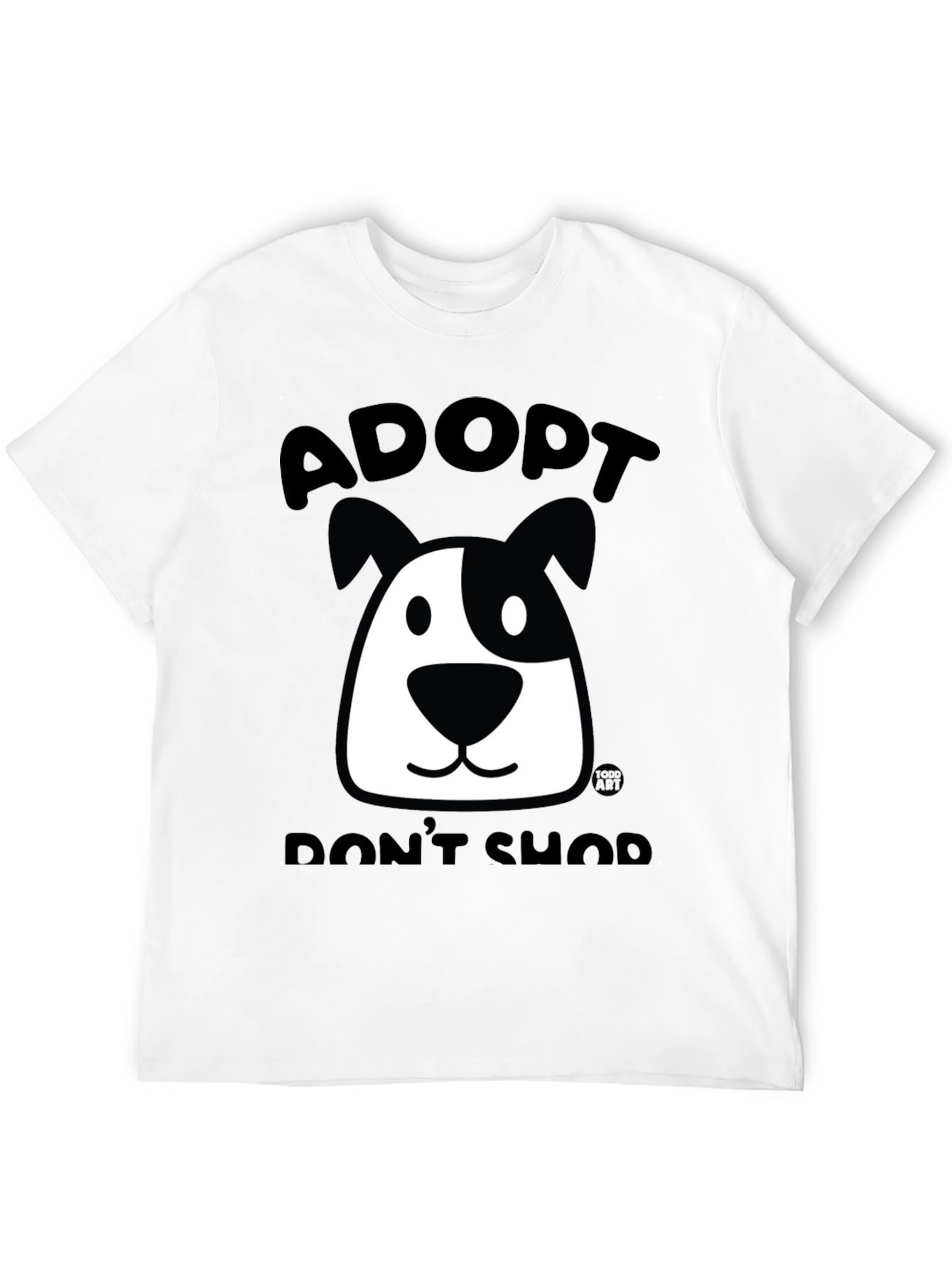 Adopt Dont Shop Tee