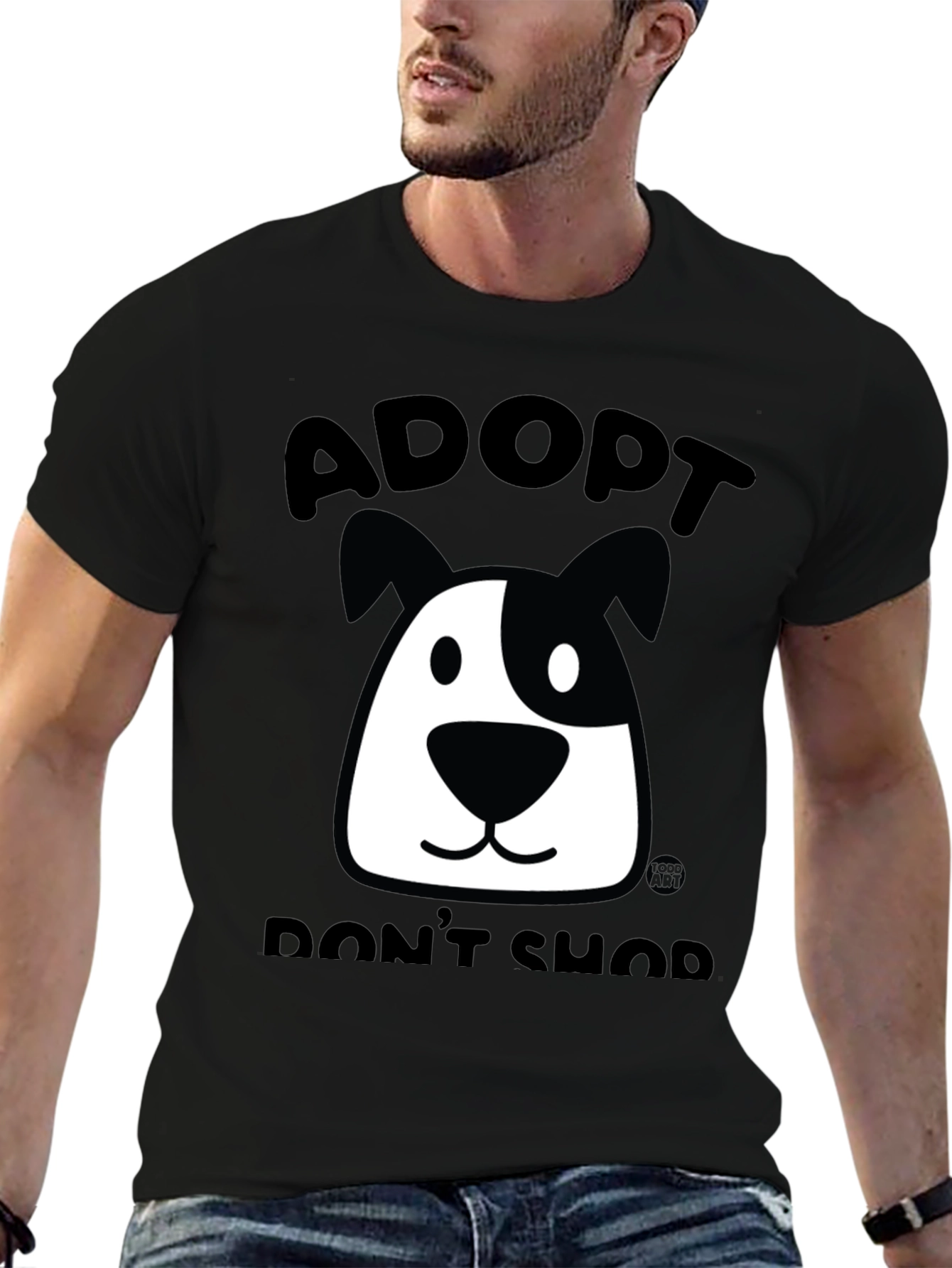 Adopt Dont Shop Tee
