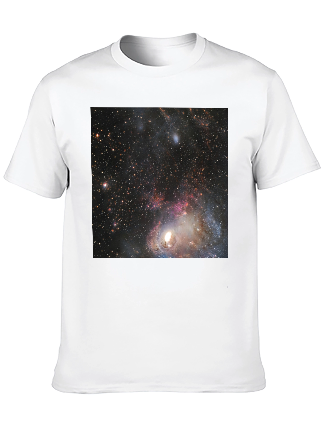 Galaxy Print Black T-Shirt - Space Design Tee