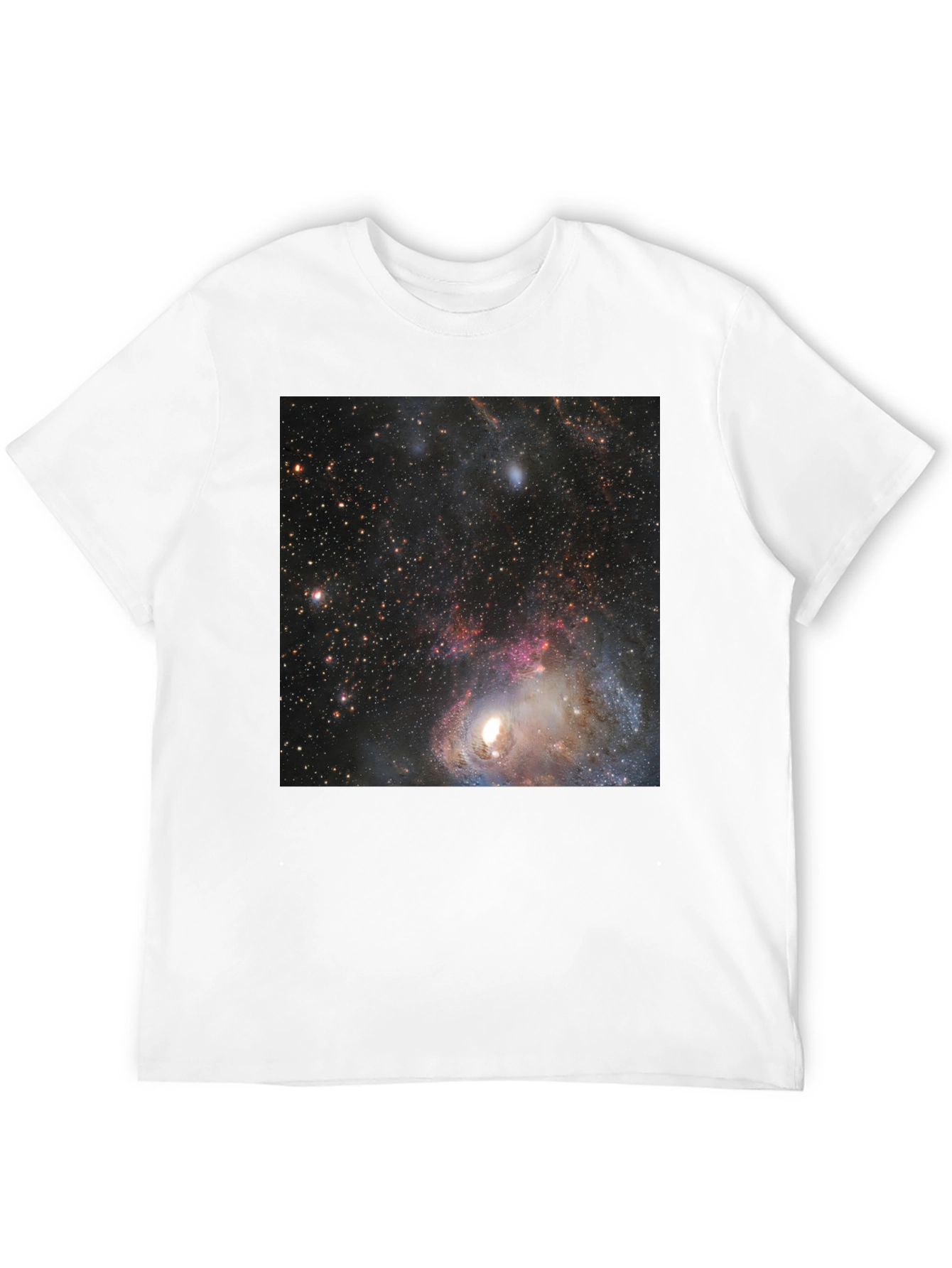 Galaxy Print Black T-Shirt - Space Design Tee