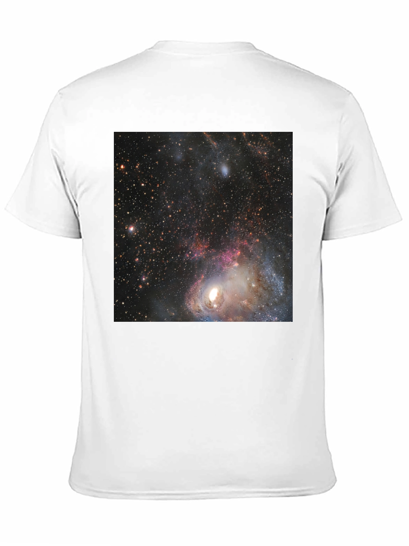 Galaxy Print Black T-Shirt - Space Design Tee