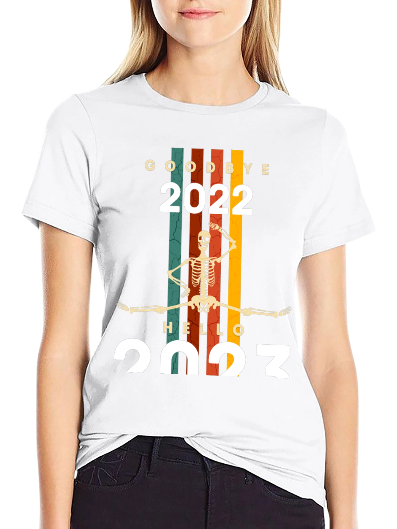 Goodbye 2022 Hello 2023 Graphic T-Shirt