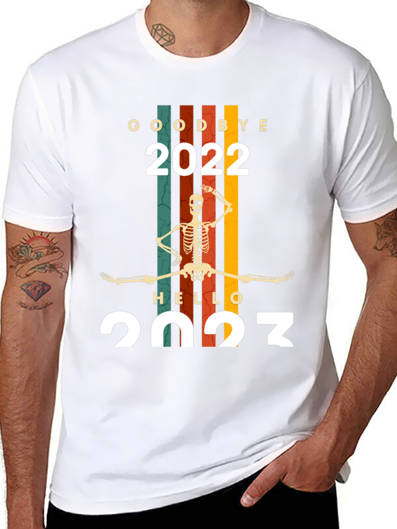 Goodbye 2022 Hello 2023 Graphic T-Shirt