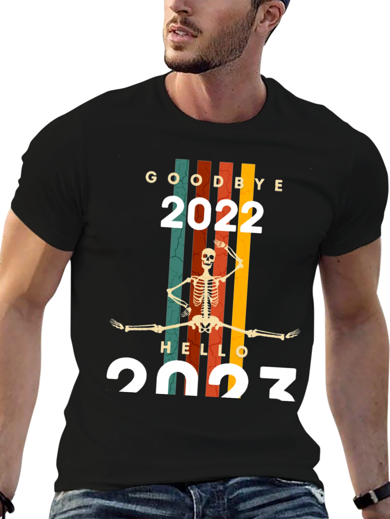 Goodbye 2022 Hello 2023 Graphic T-Shirt
