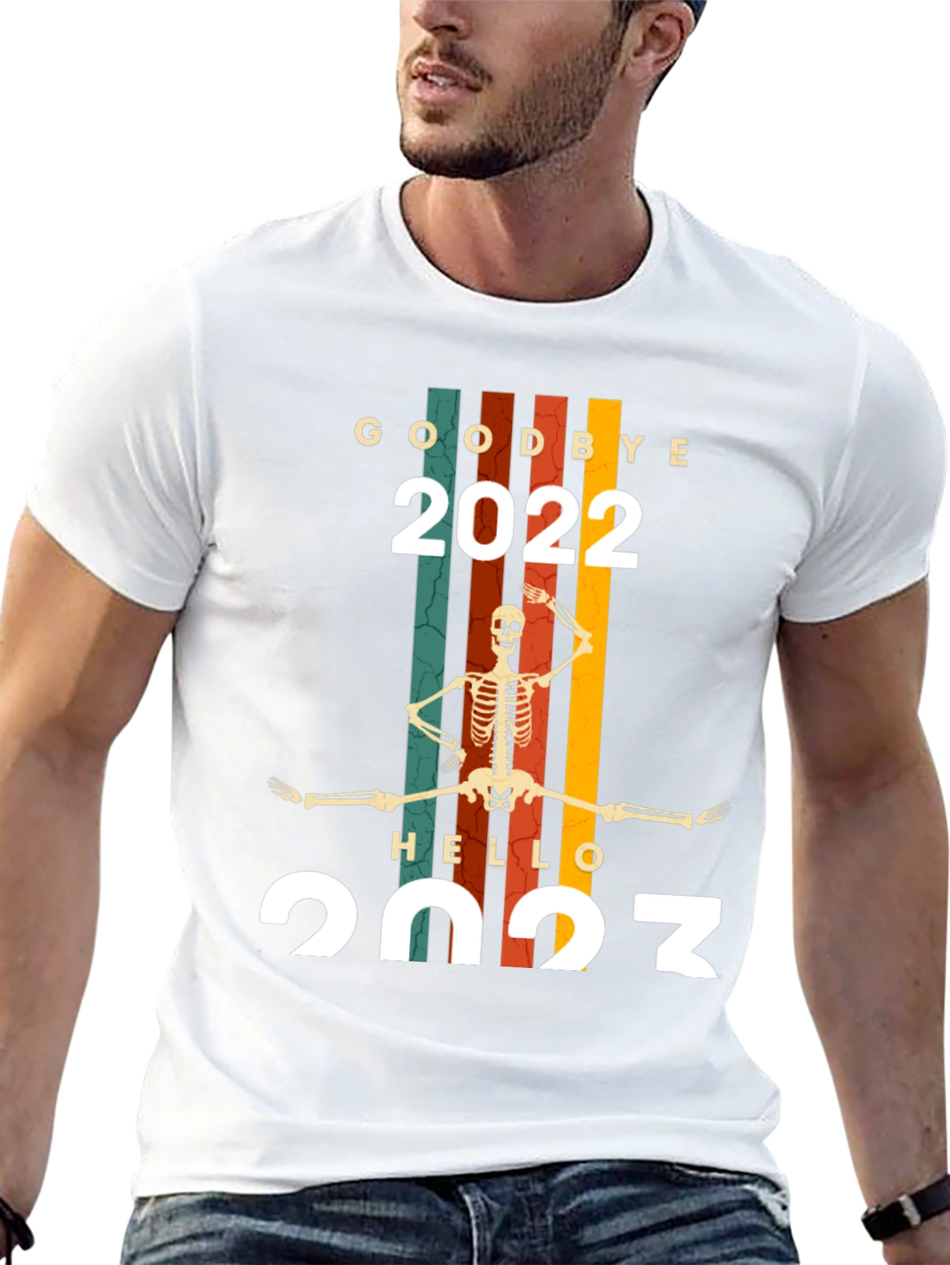 Goodbye 2022 Hello 2023 Graphic T-Shirt