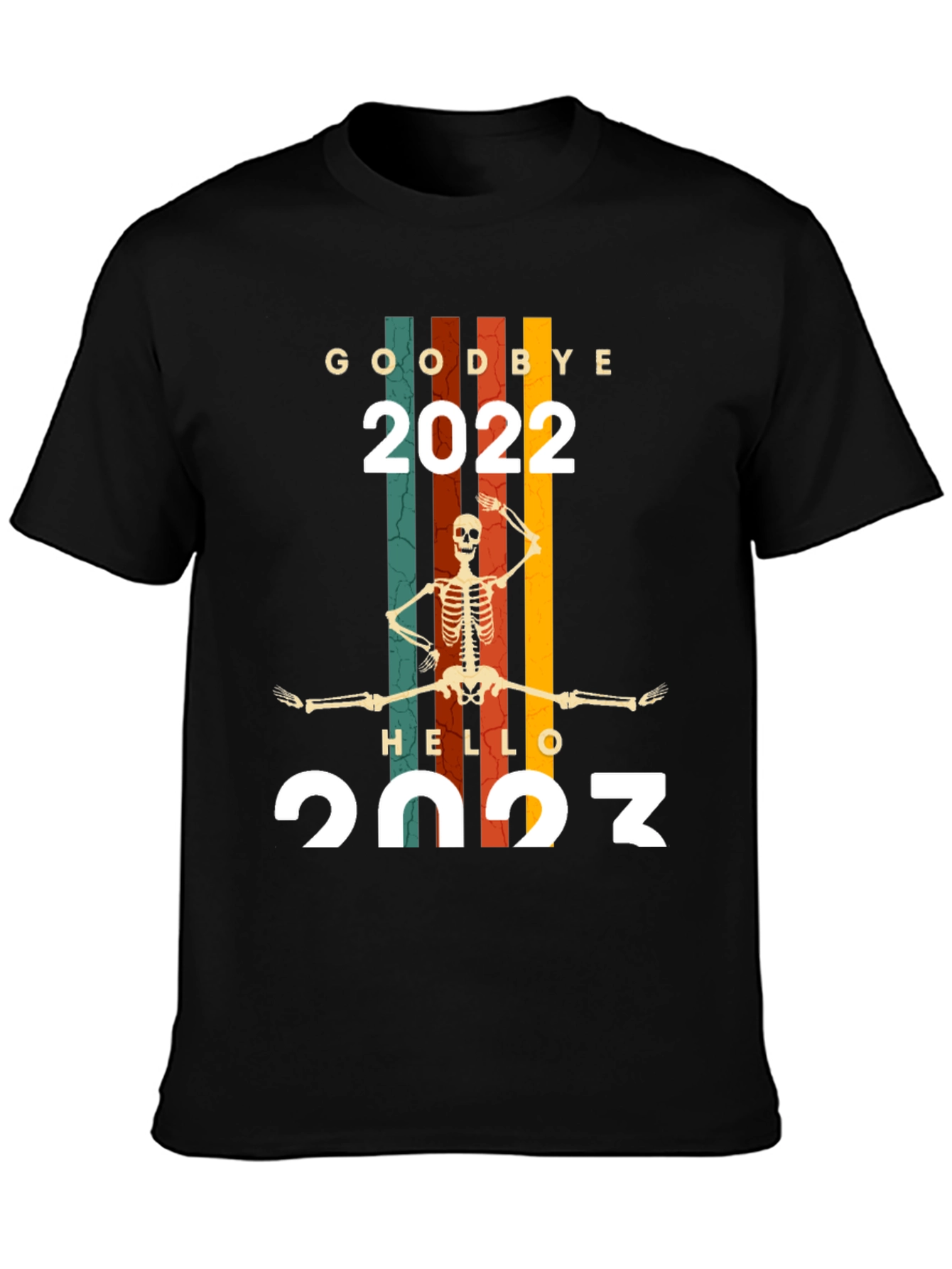 Goodbye 2022 Hello 2023 Graphic T-Shirt