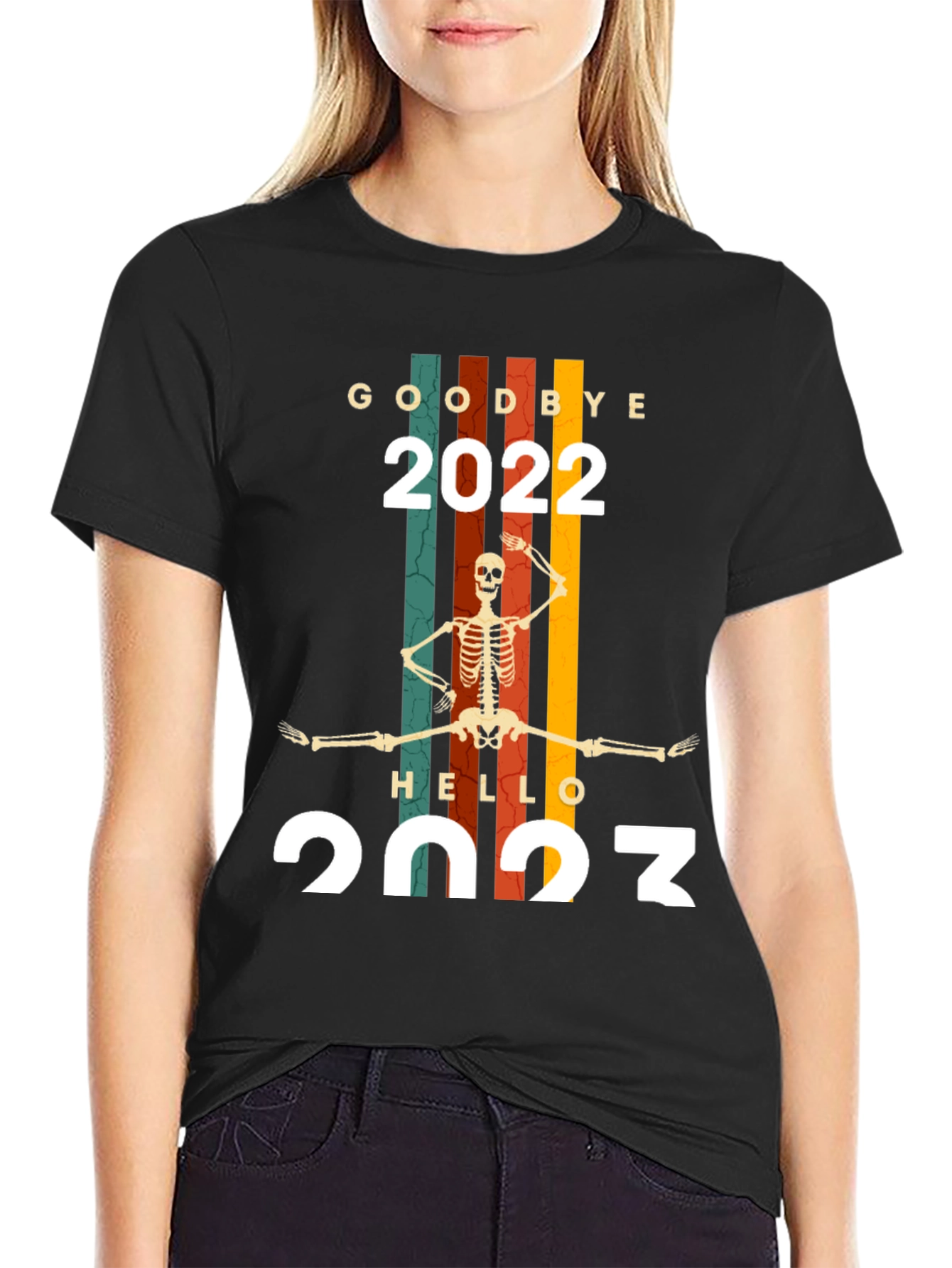 Goodbye 2022 Hello 2023 Graphic T-Shirt