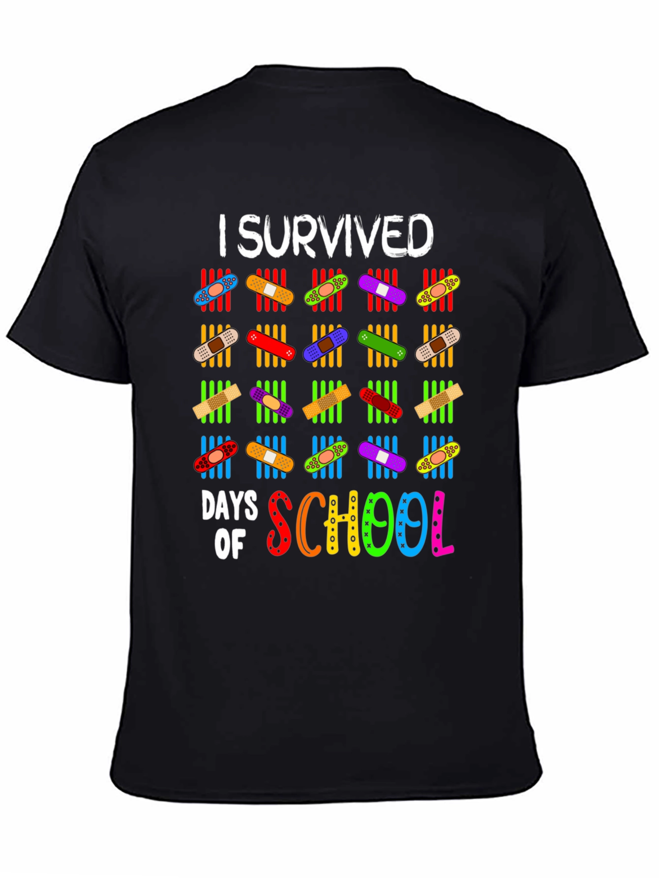 I Survived 100 Days of School T-Shirt