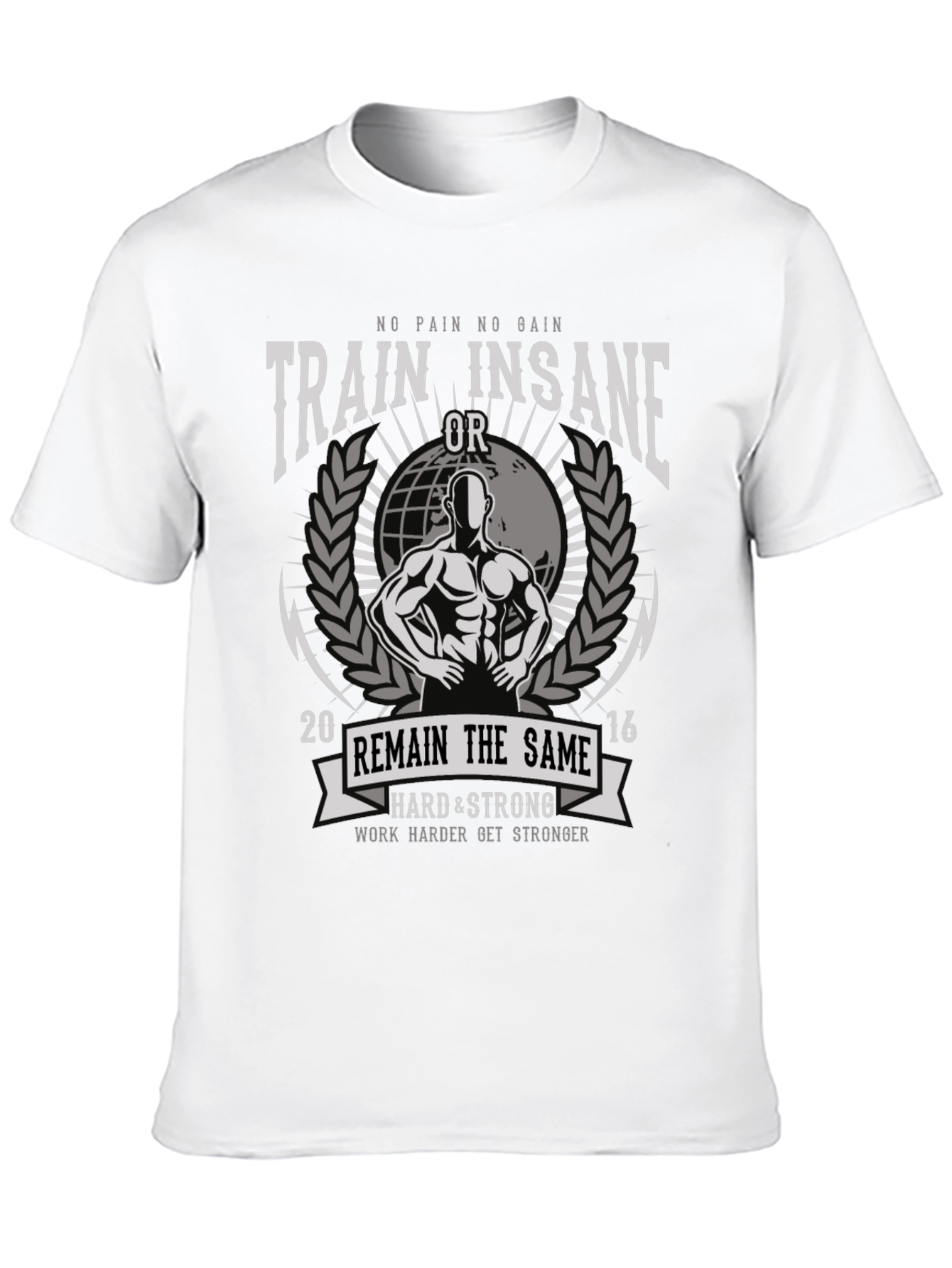 Train Insane Graphic T-Shirt - Mens Fitness Apparel