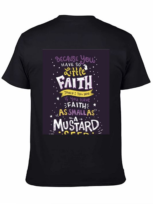 Faith T-Shirt - Christian Apparel Mustard Seed Design
