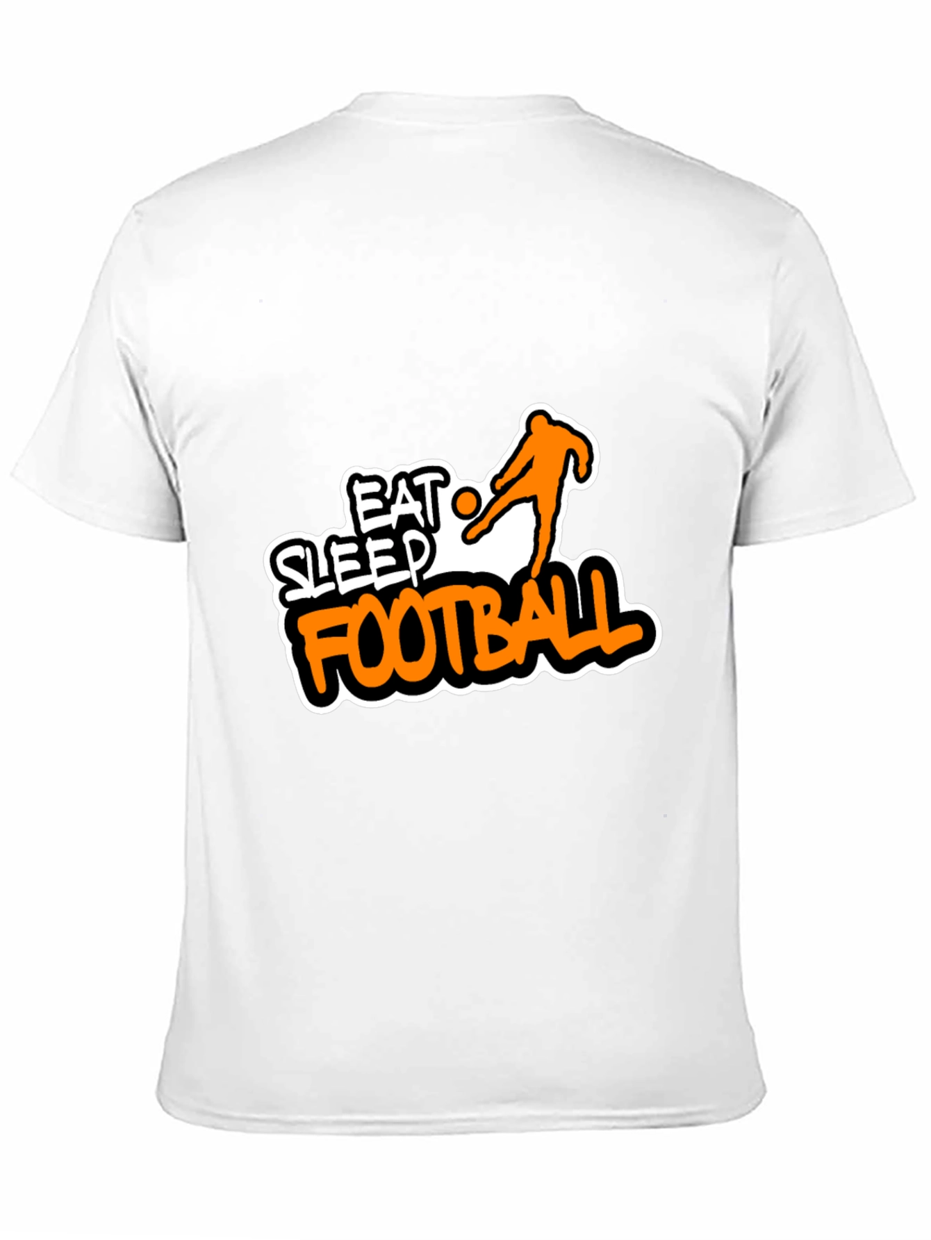 Eat Sleep Football T-Shirt - Graphic Tee